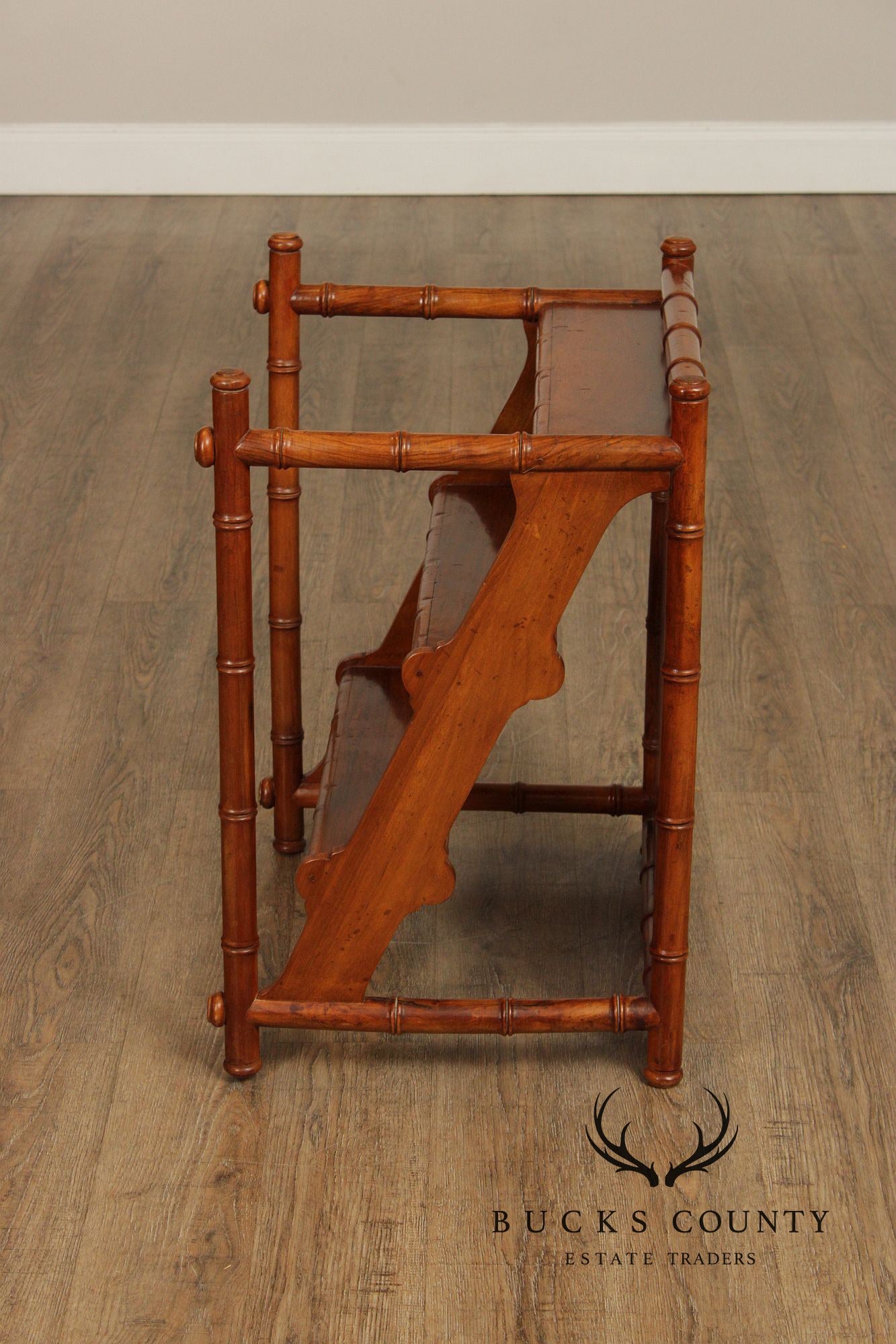 Italian Metamorphic Library Steps and End Table
