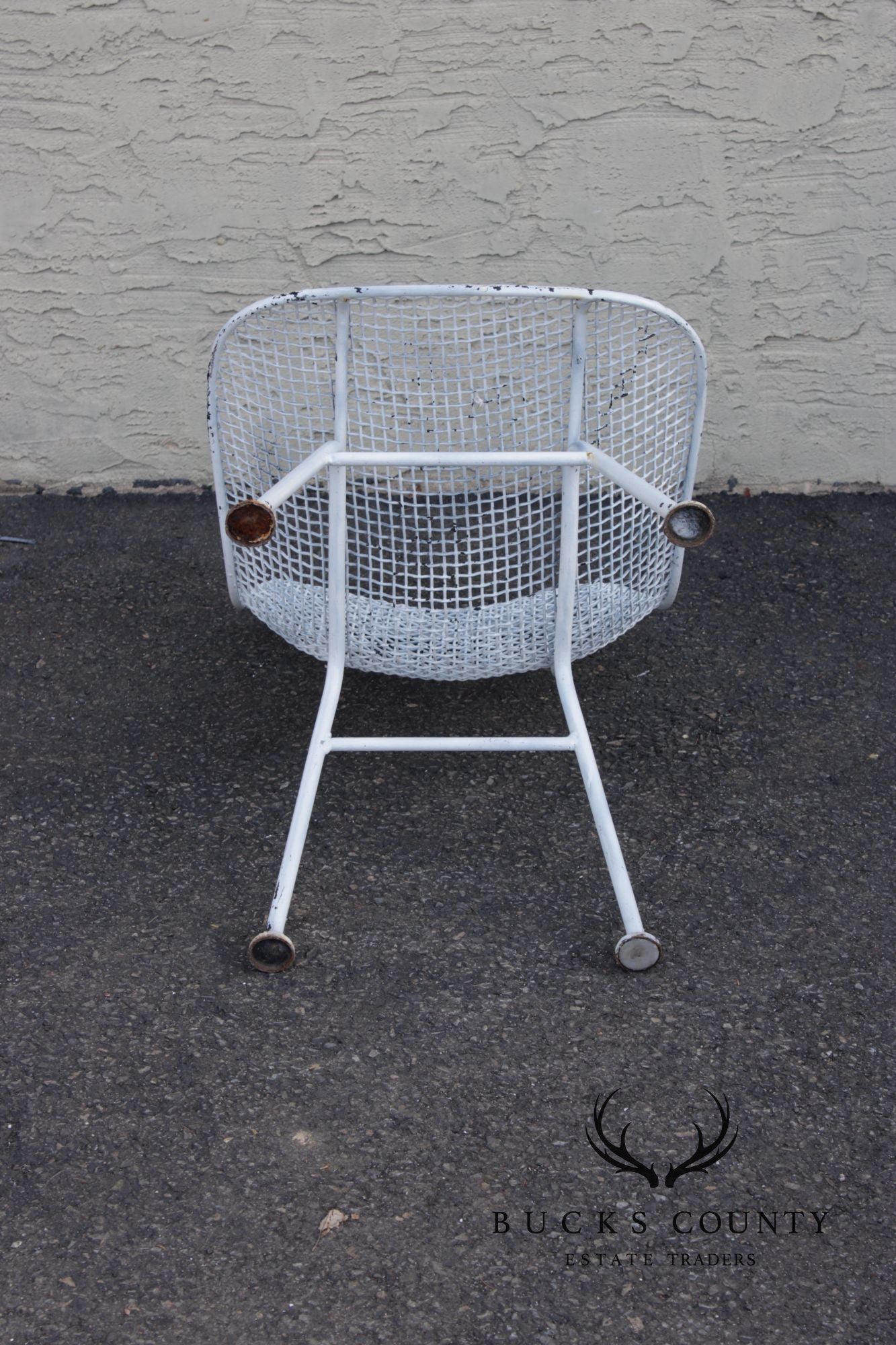 Russell Woodard Mid Century Modern Set of Four 'Sculptura' Dining Dining Chairs