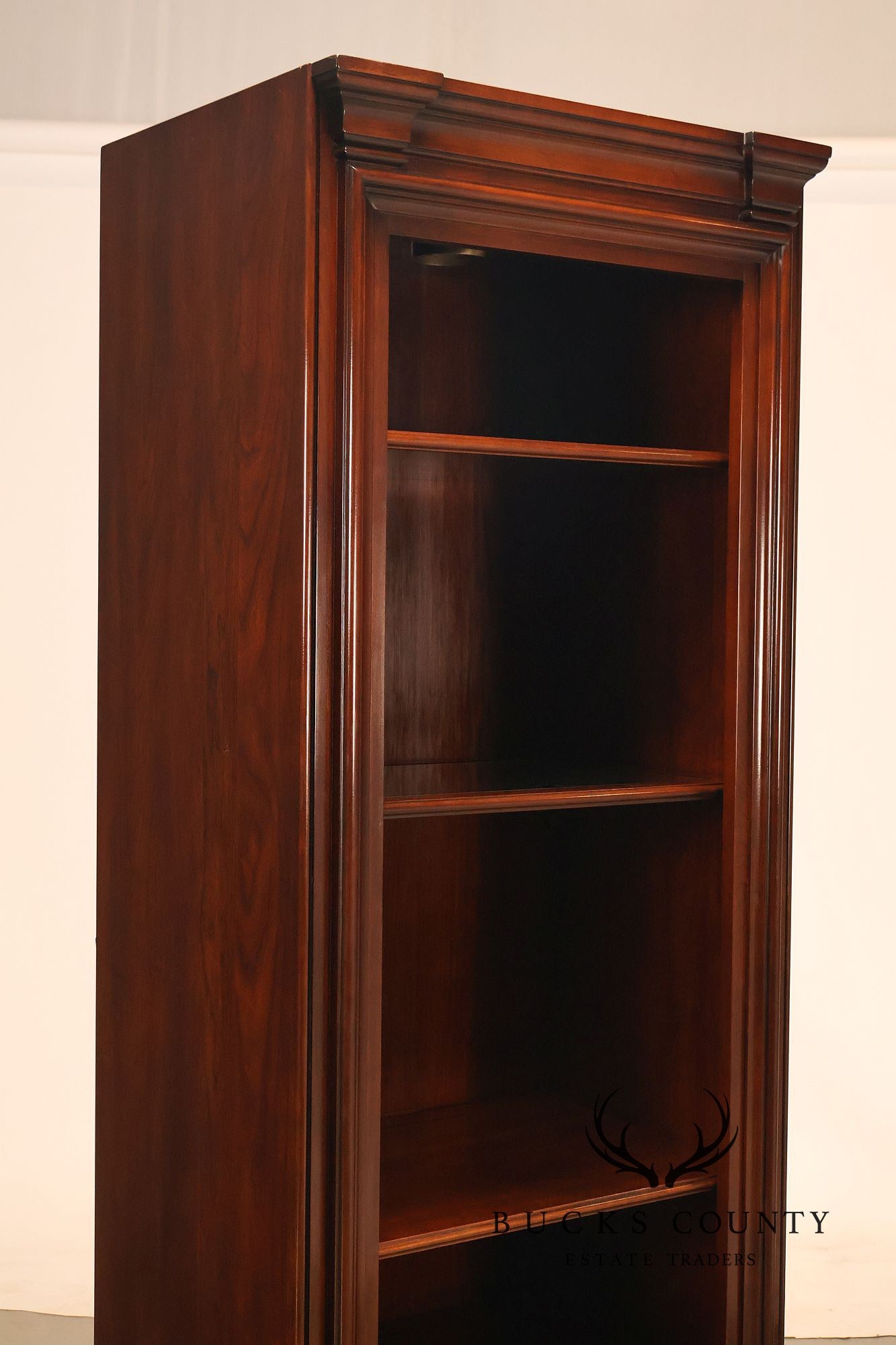 Statton Pair Of Oldtowne Cherry Bookcases
