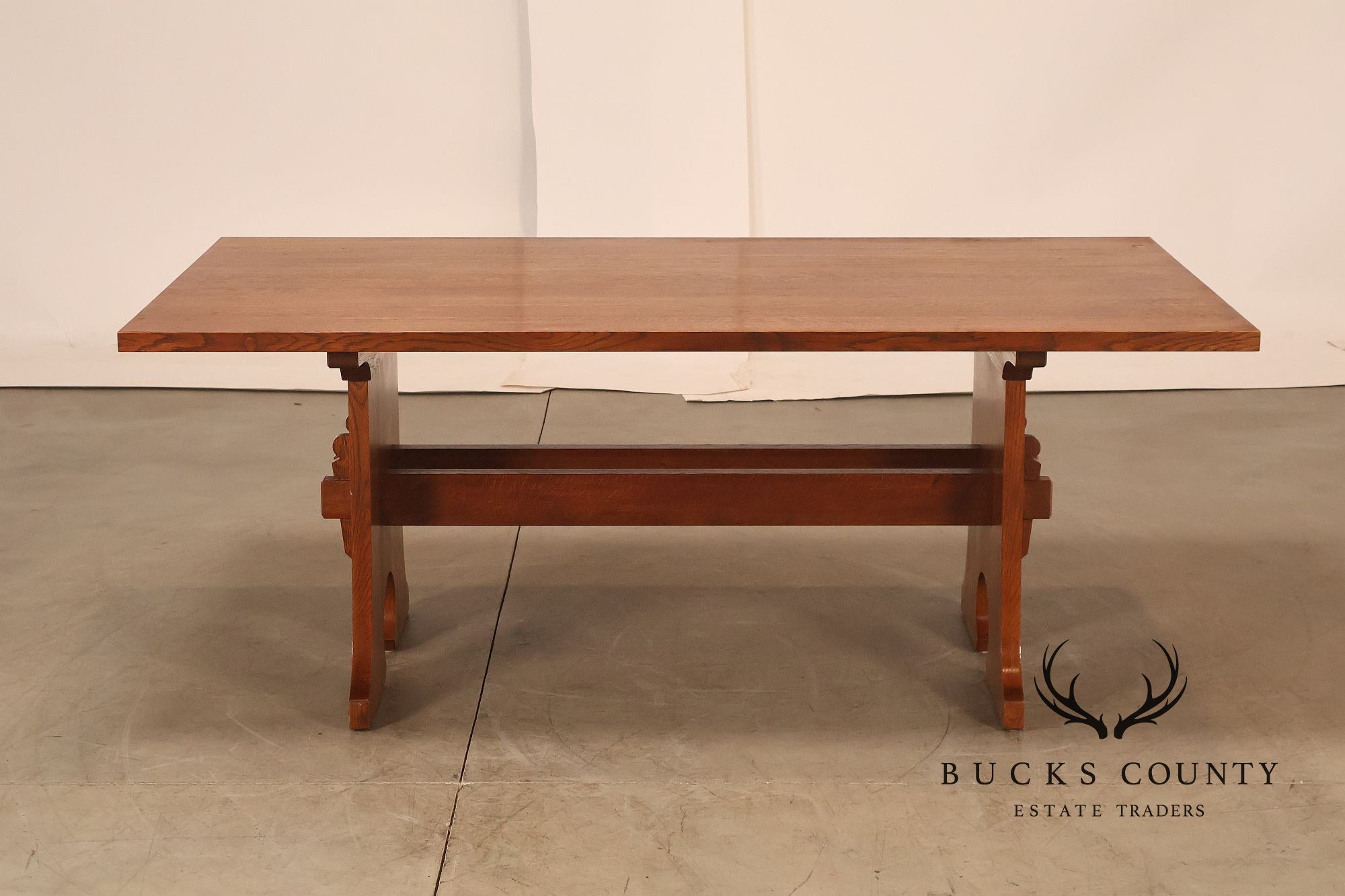 Stickley Mission Collection Oak Extension Dining Table