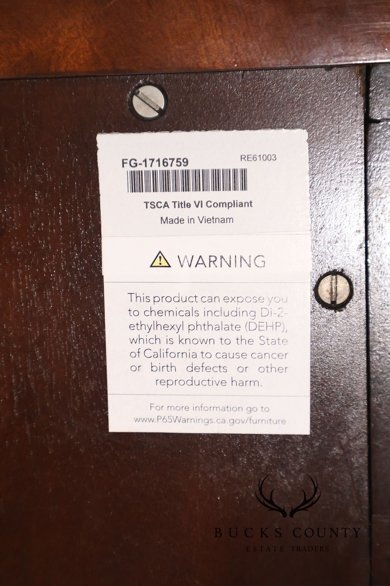 Theodore Alexander Mahogany Concave Side Cabinet