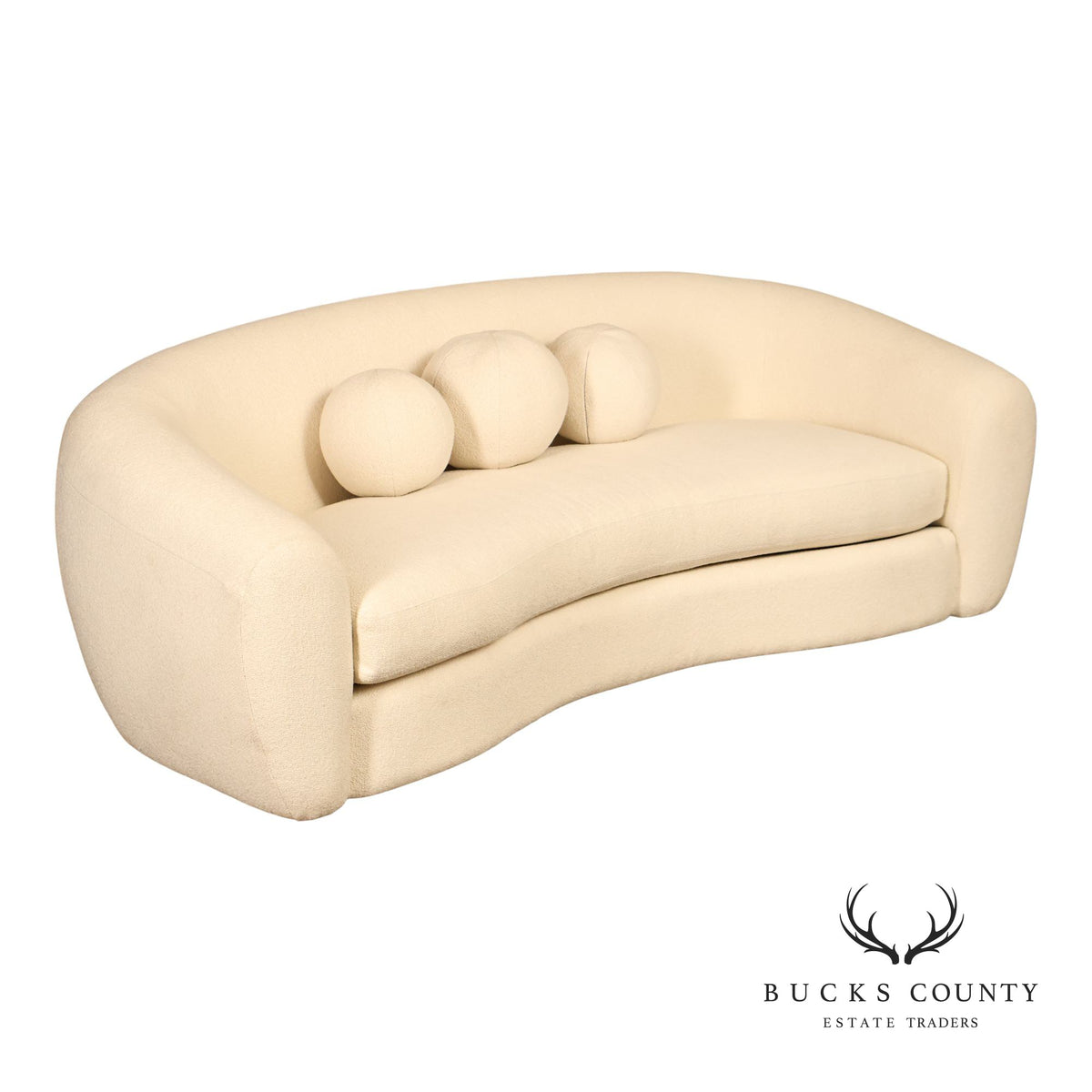 RH Restoration Hardware 'Sylvain' Organic Modern Sofa