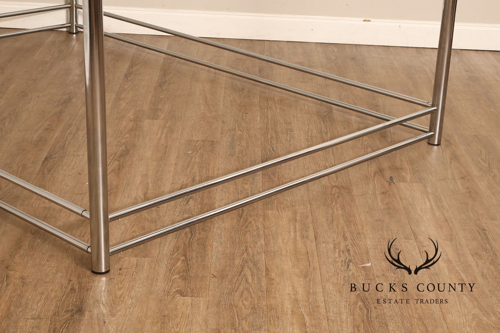 Modern Steel Queen Size Canopy Bedframe