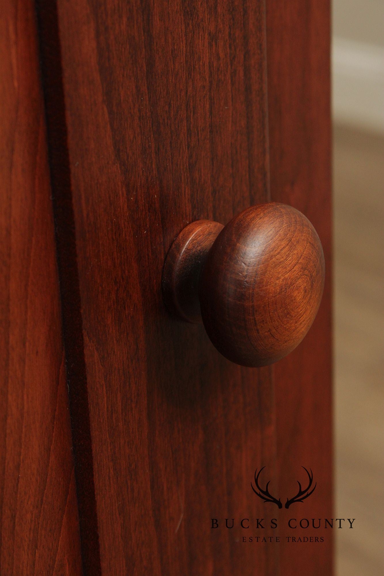 Woxall Woodcraft Custom Solid Cherry One Door Cabinet