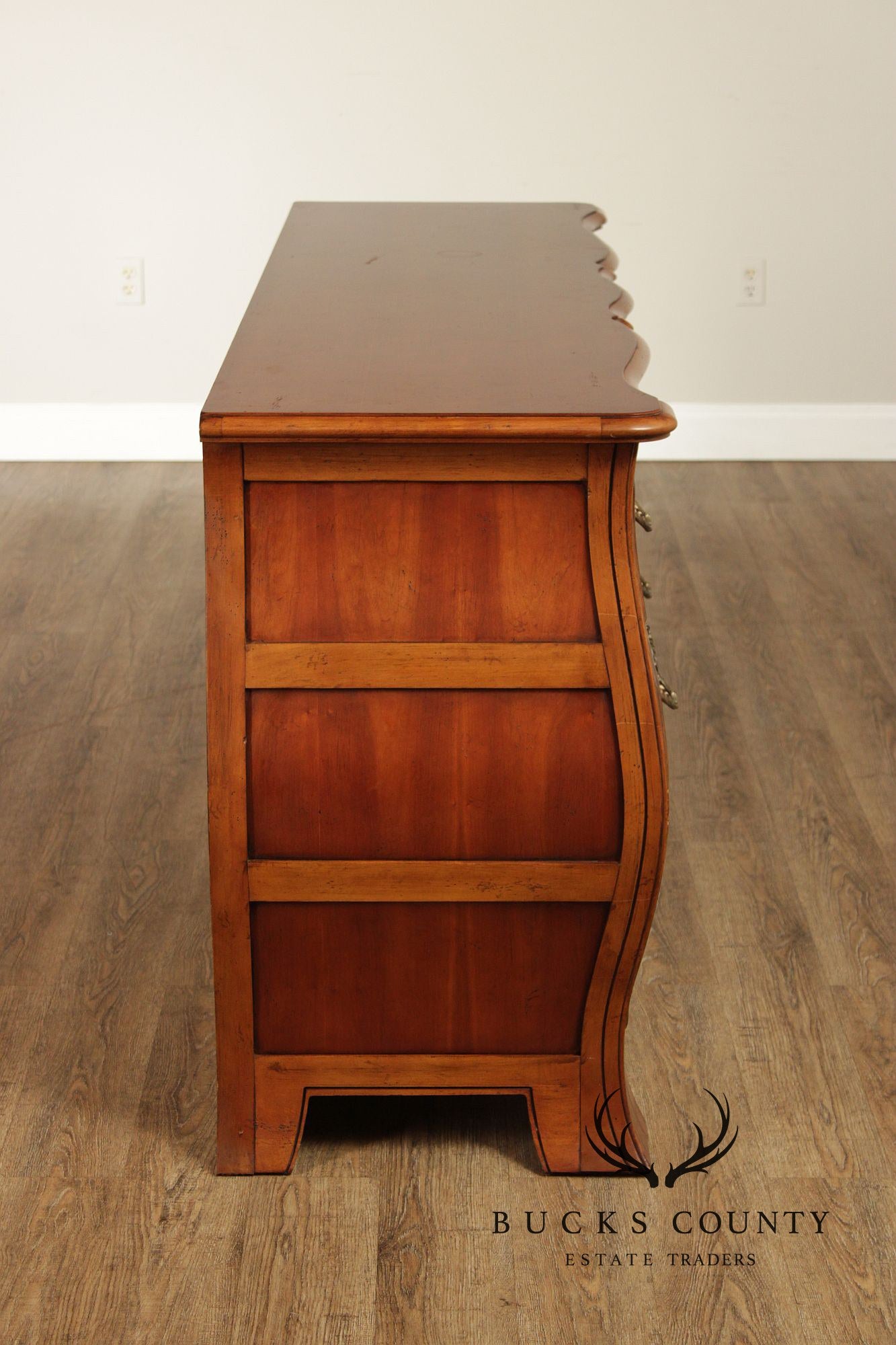 Century Furniture 'Charleux' Bombe Triple Dresser