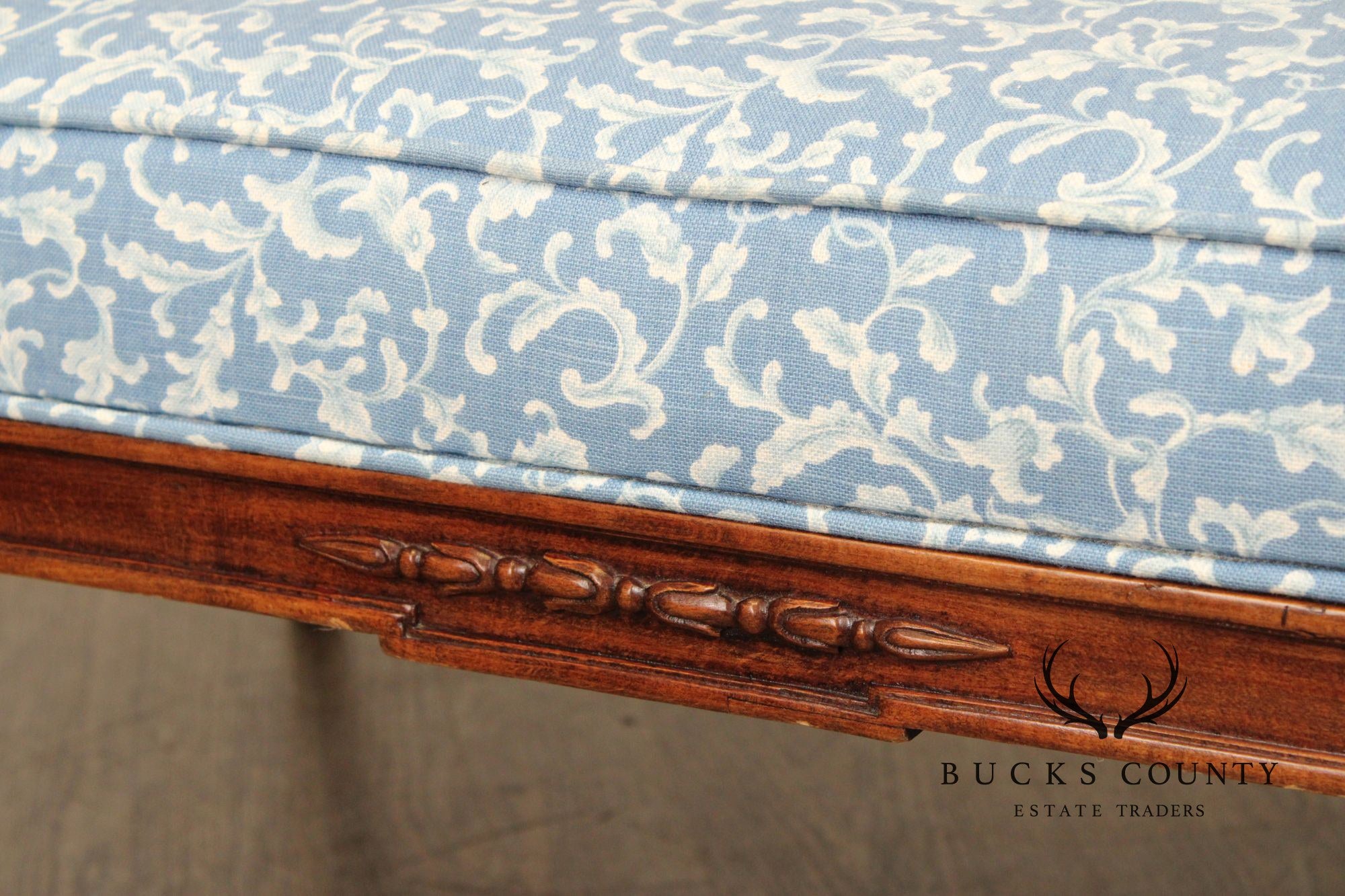 Regency Style Caned Settee