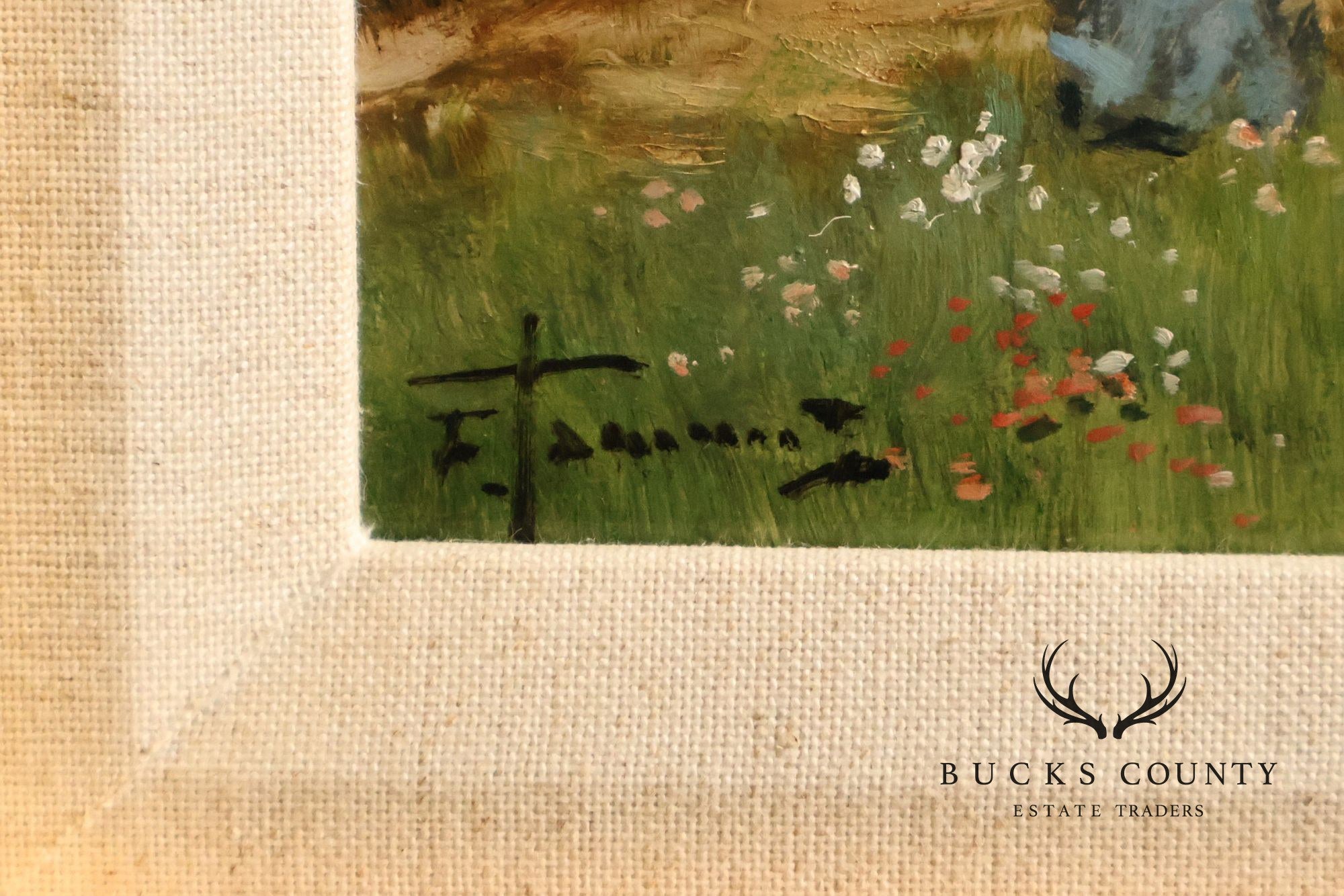 Francesco Tammaro Oil Painting, 'In the Countryside'