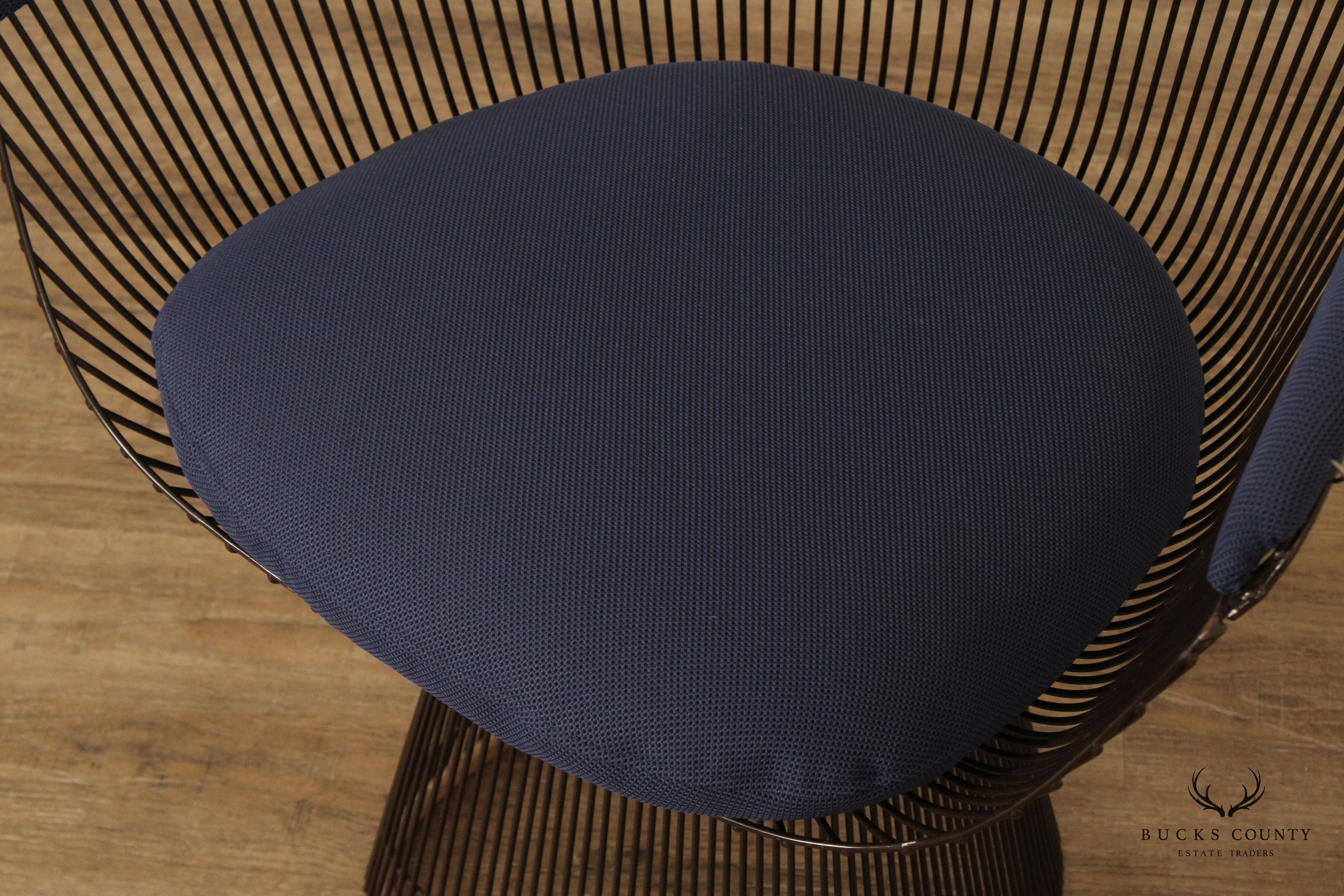 Warren Platner For Knoll Mid Century Modern Armchair