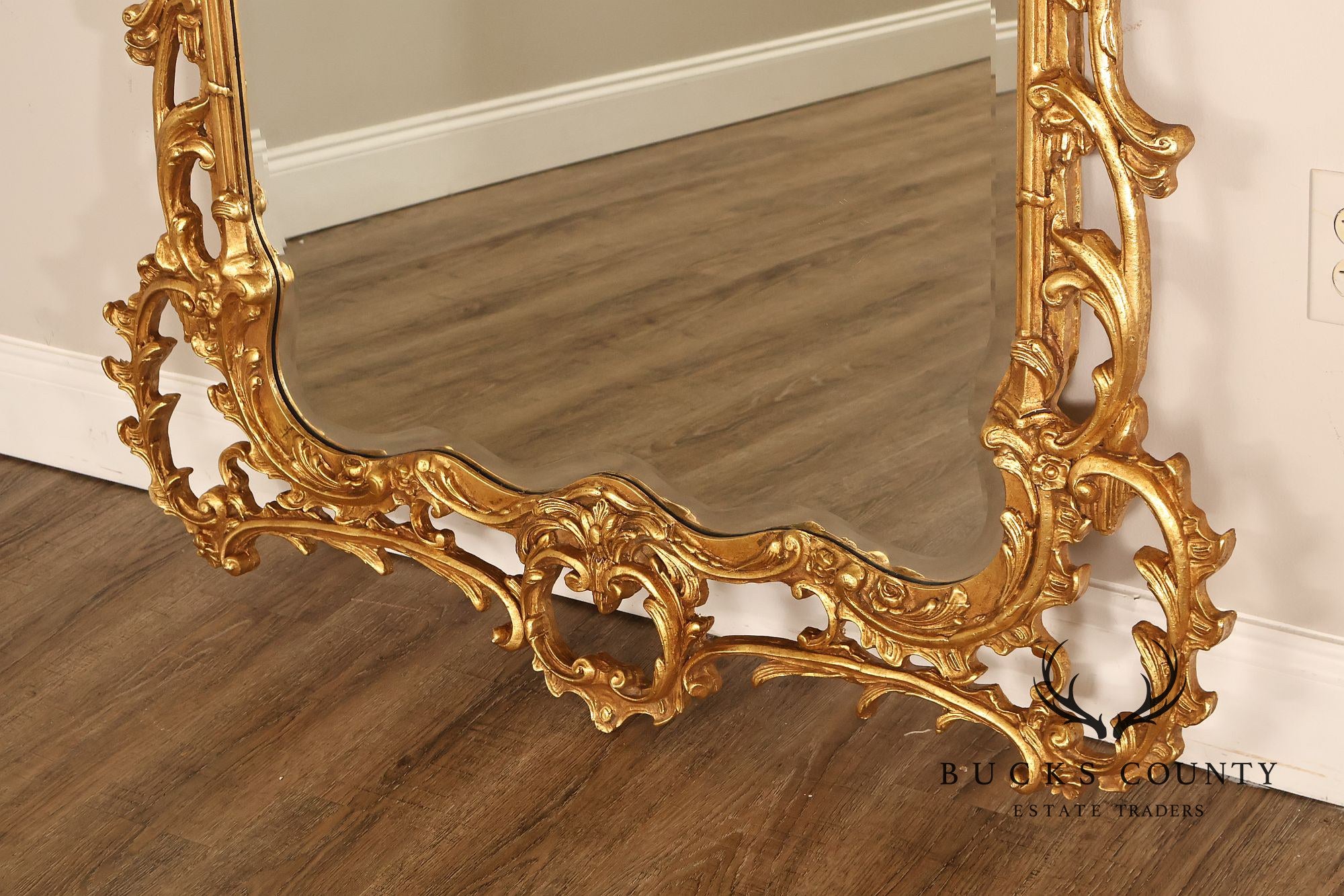 Friedman Brothers Large Giltwood Wall Mirror