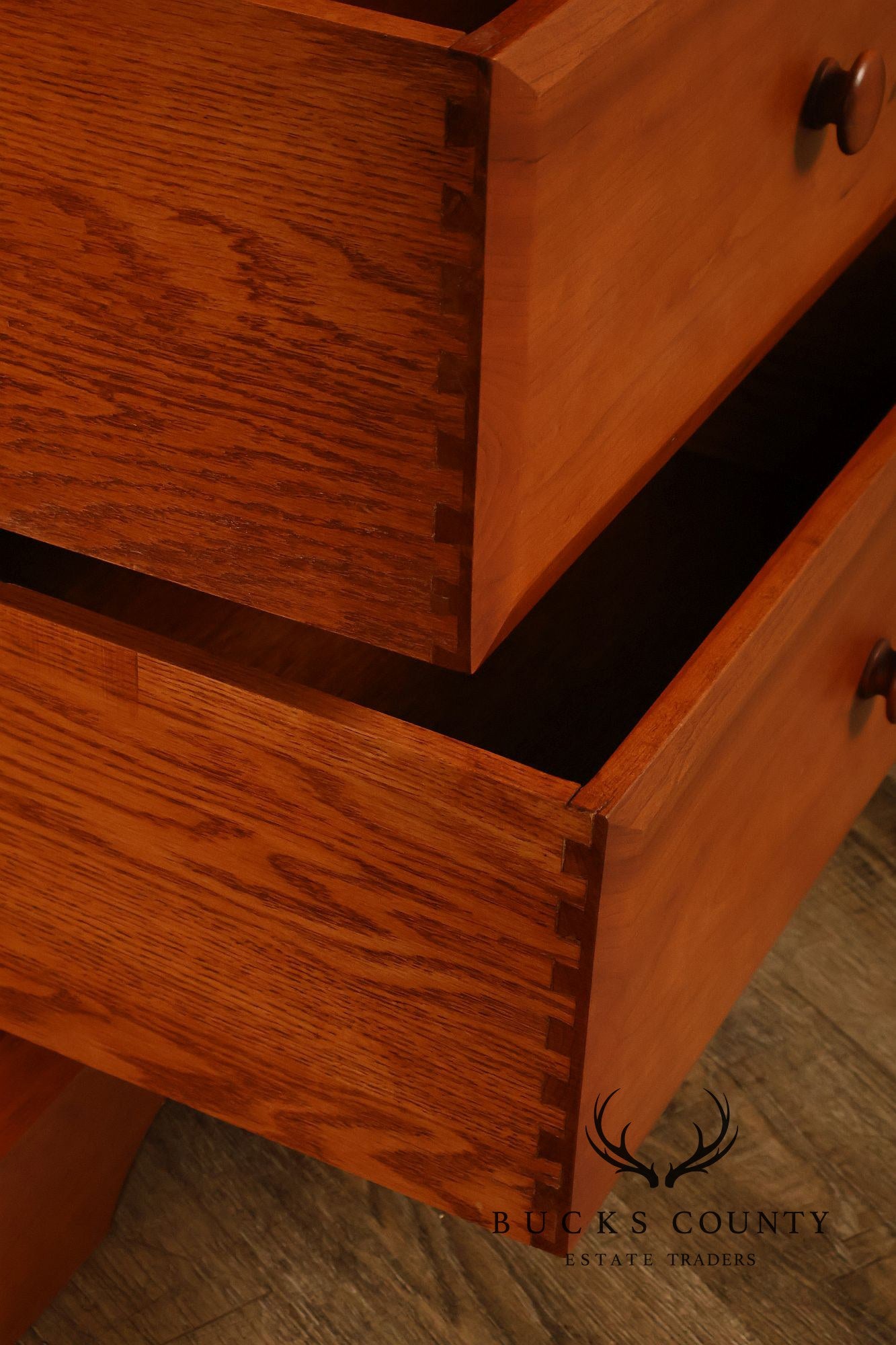 Hunt Country Furniture Cherry Two Door Armoire