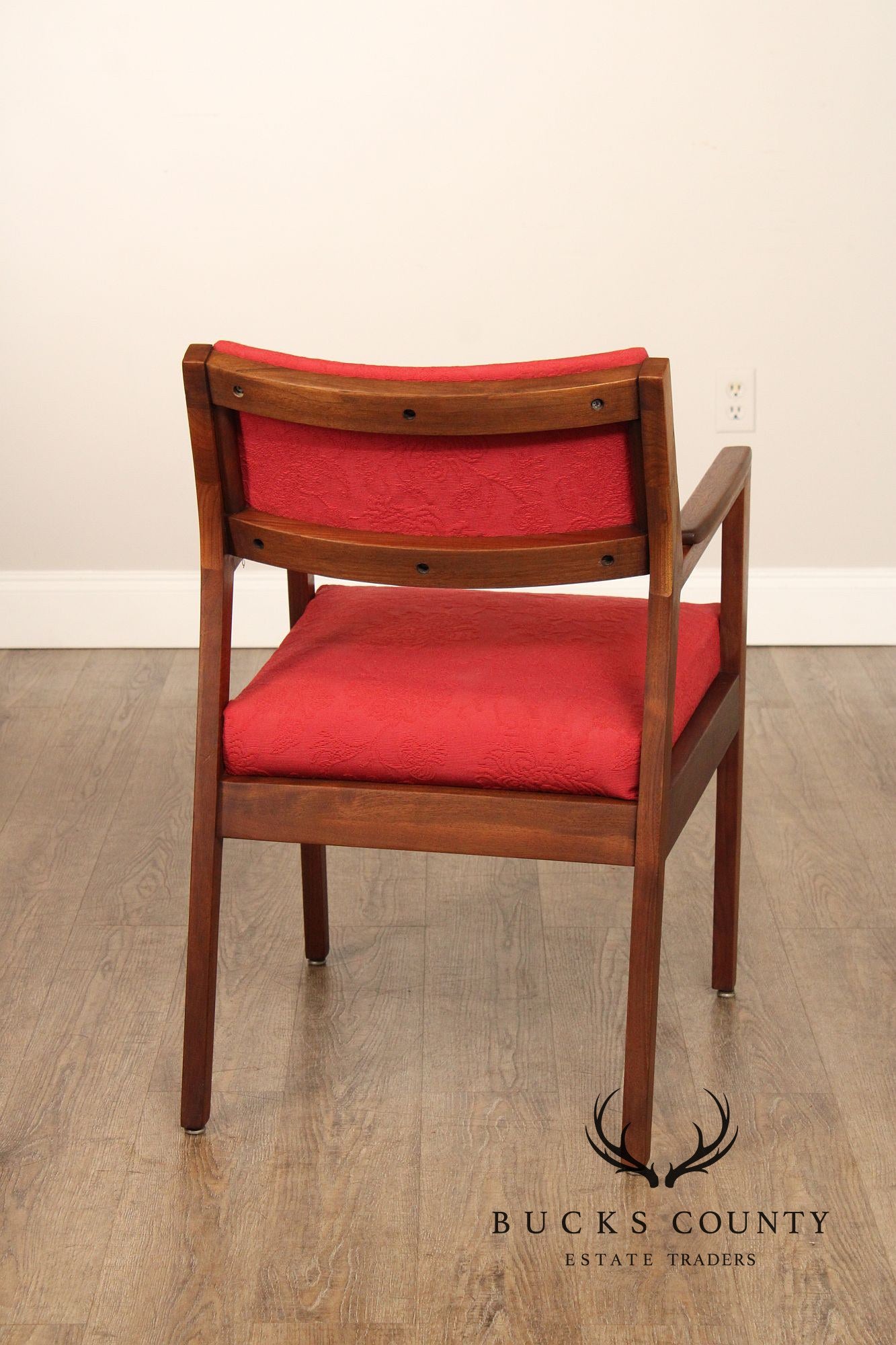 Alma Desk Company Mid Century Modern Walnut Armchair