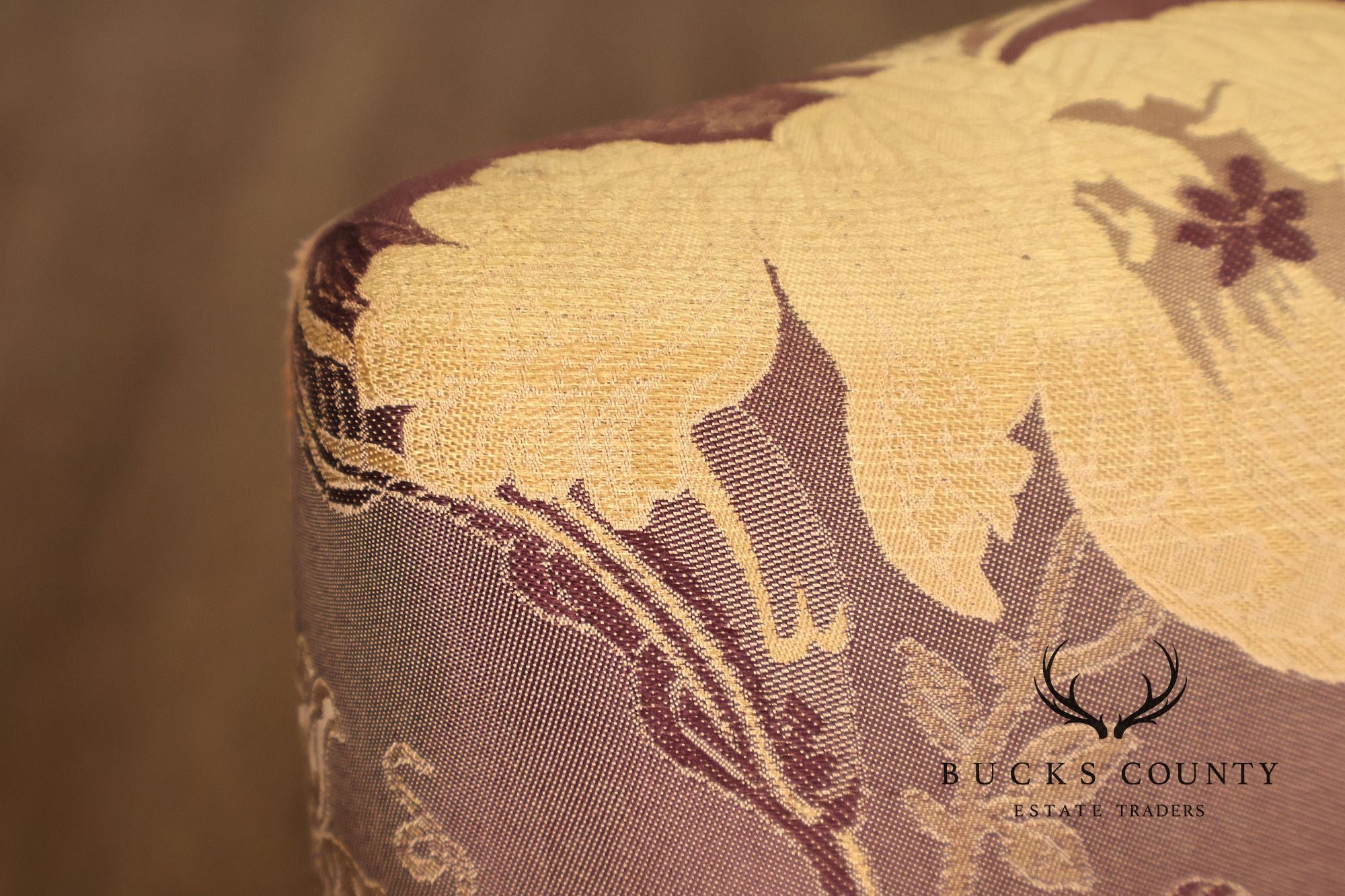 Pair of Upholstered Parsons Style Dining Chairs