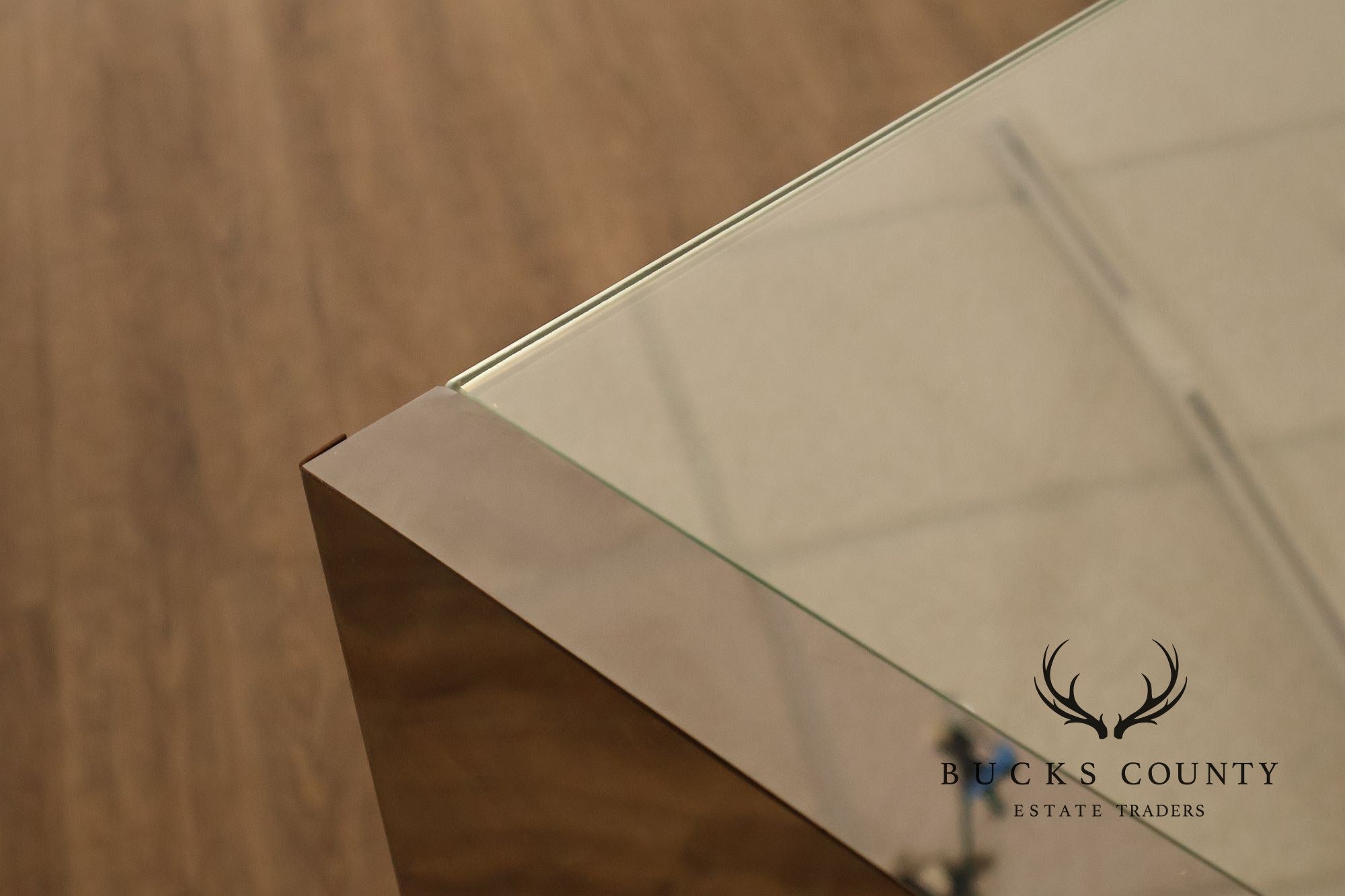 Ello Hollywood Regency Mirrored Armoire