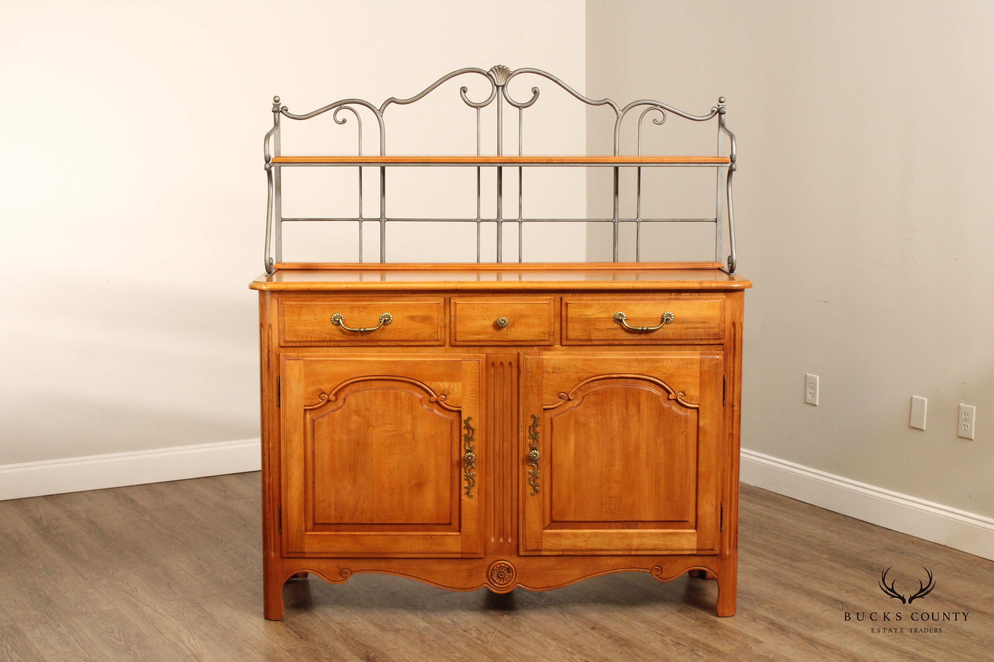 Ethan Allen French Country Style Maple Sideboard