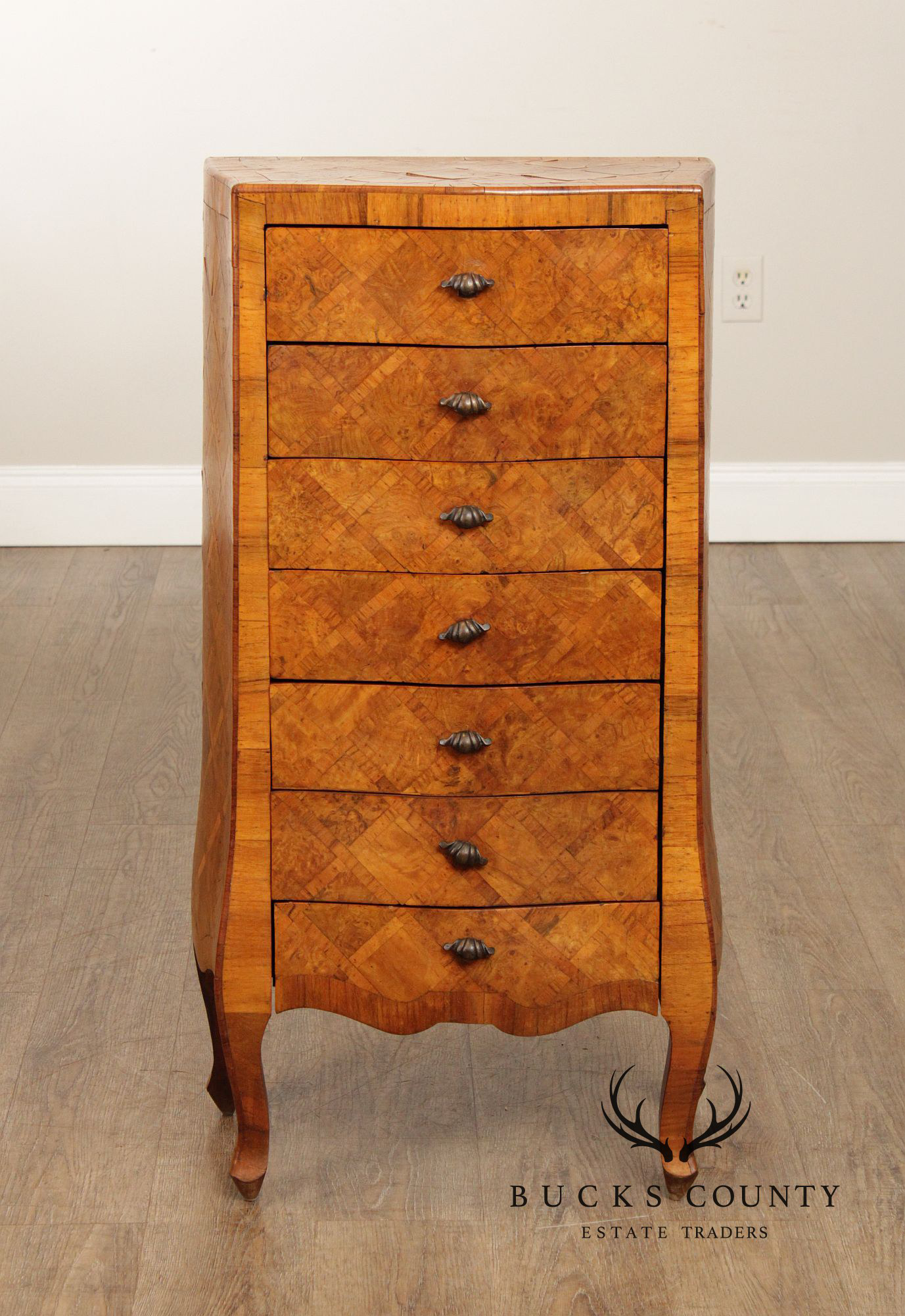 Lord & Taylor Italian Olivewood Lingerie Chest