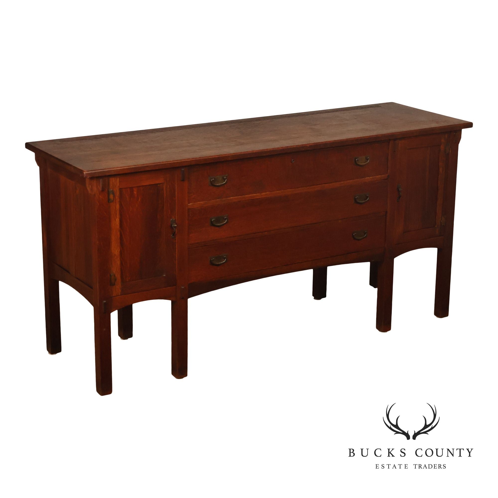 Limbert Antique Mission Style Oak Sideboard
