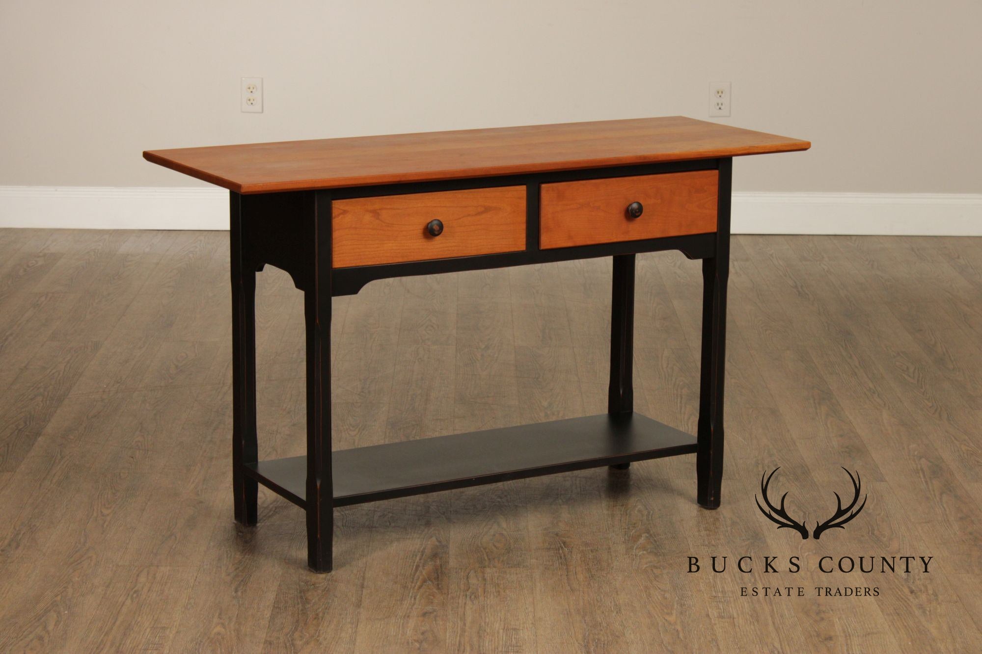 Hunt Country Furniture Cottage Cherry Console Table