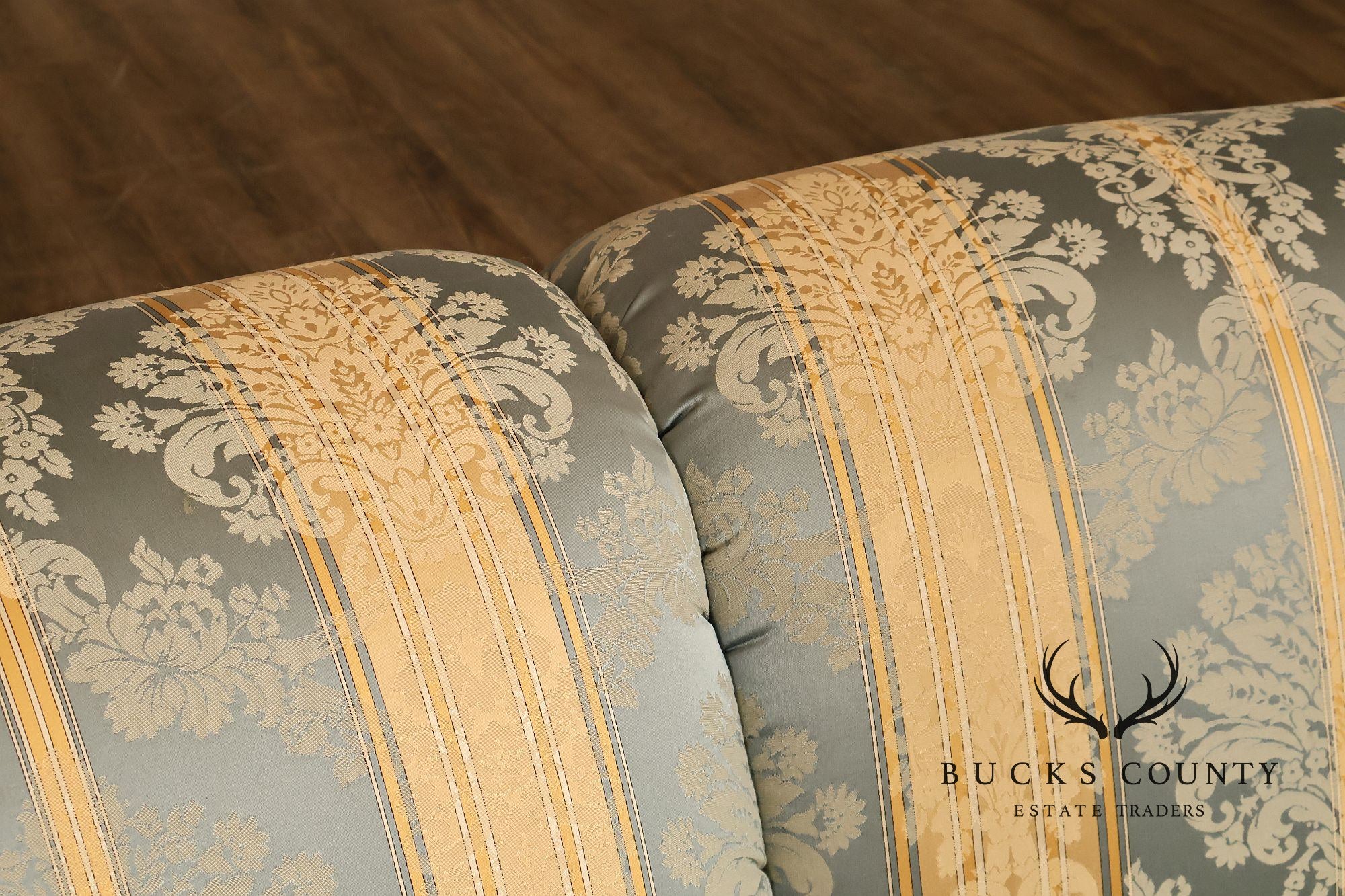 Kindel Custom Upholstered Channel Back Sofa