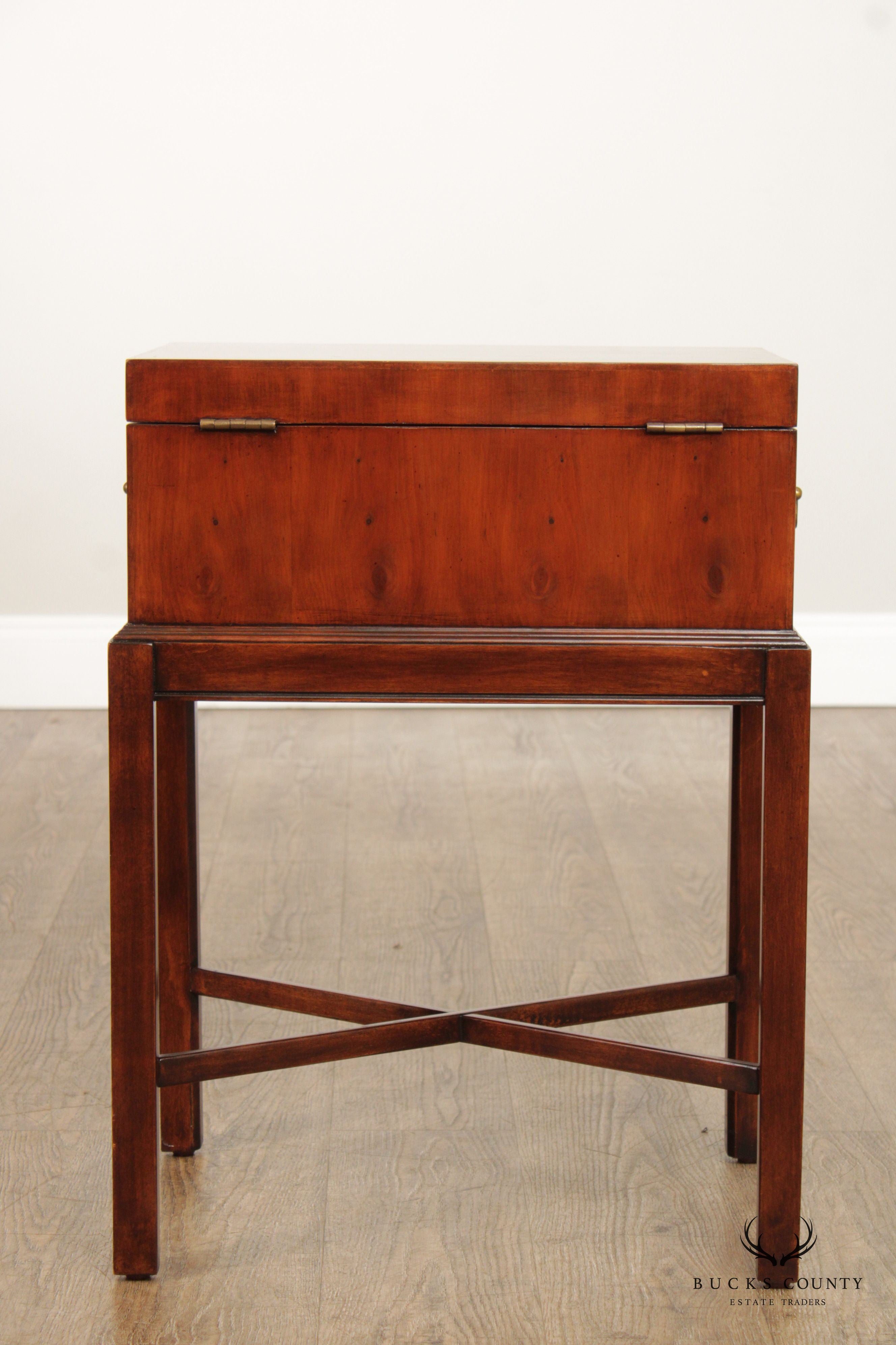 Ethan Allen Chippendale Style Box on Stand