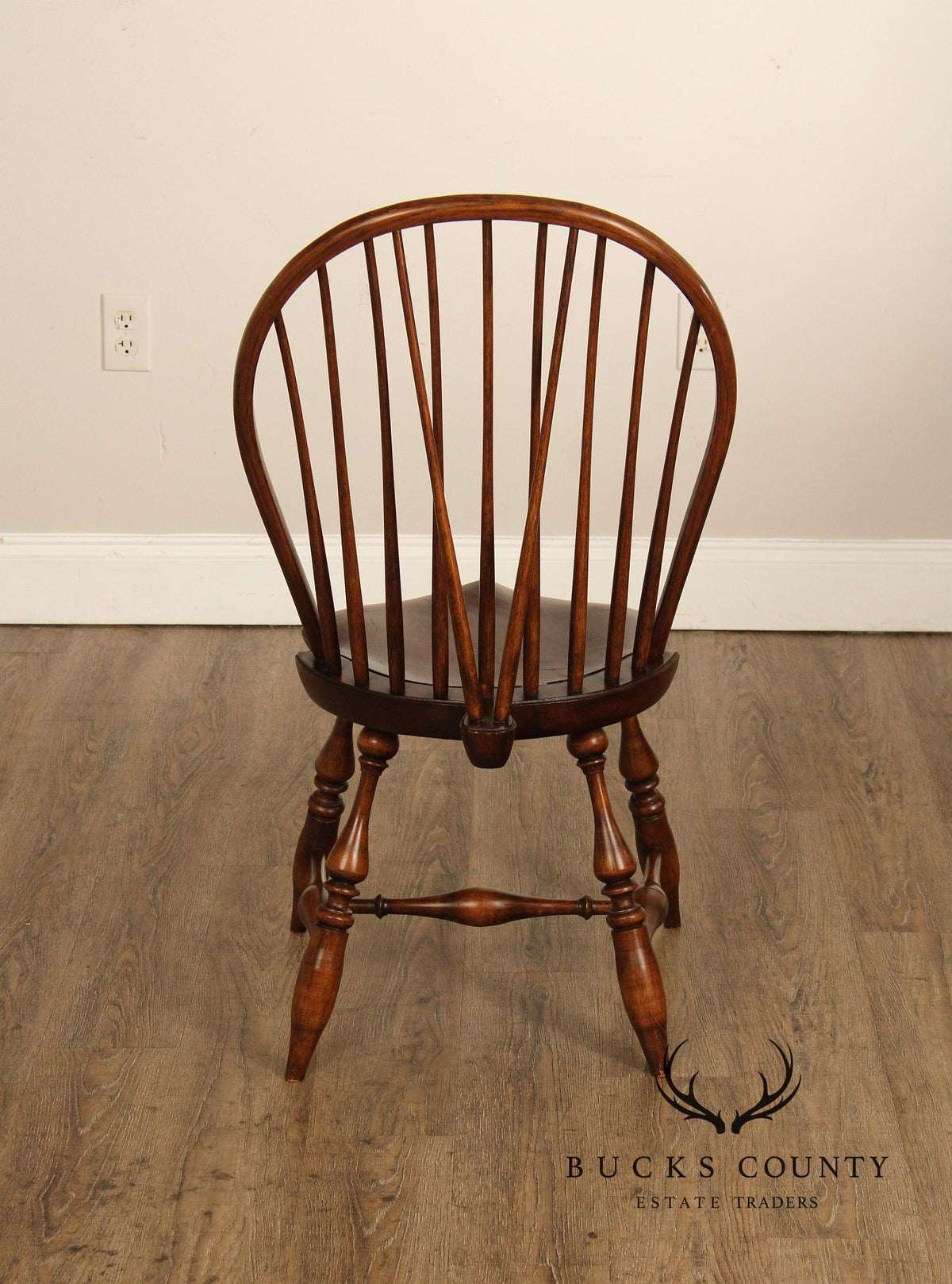 River Bend Chair Co. Brace Back Windsor Fan Back Side Chair