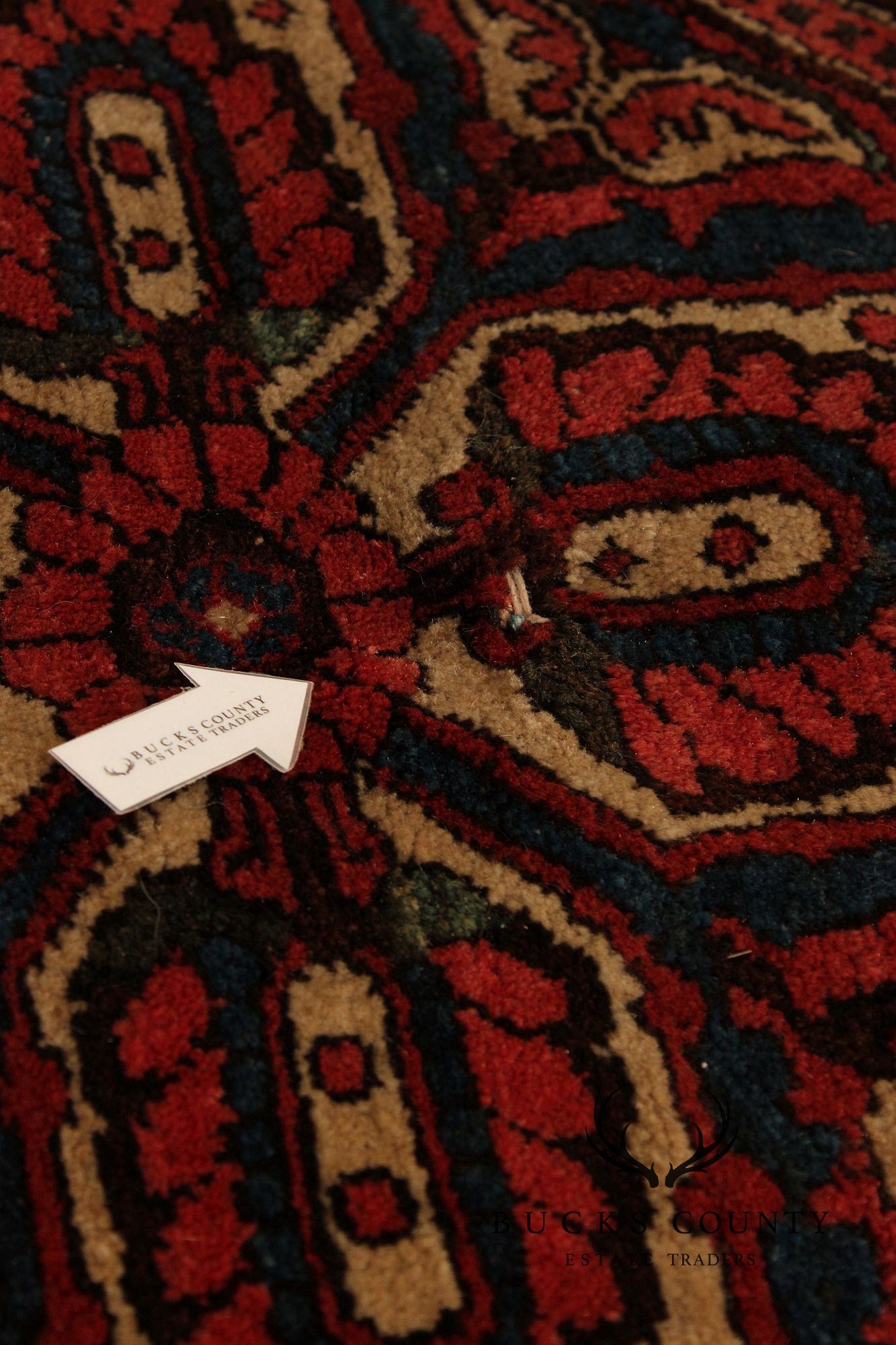 Persian Qashqai Hand Knotted Wool Area Rug 6' 9" x 4' 7"