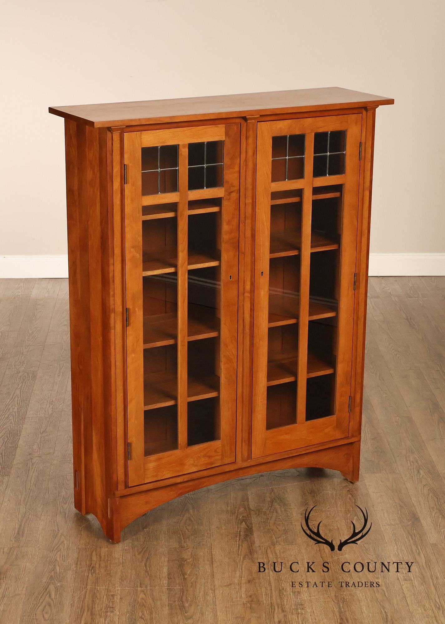 Stickley Mission Collection Cherry Harvey Ellis Bookcase