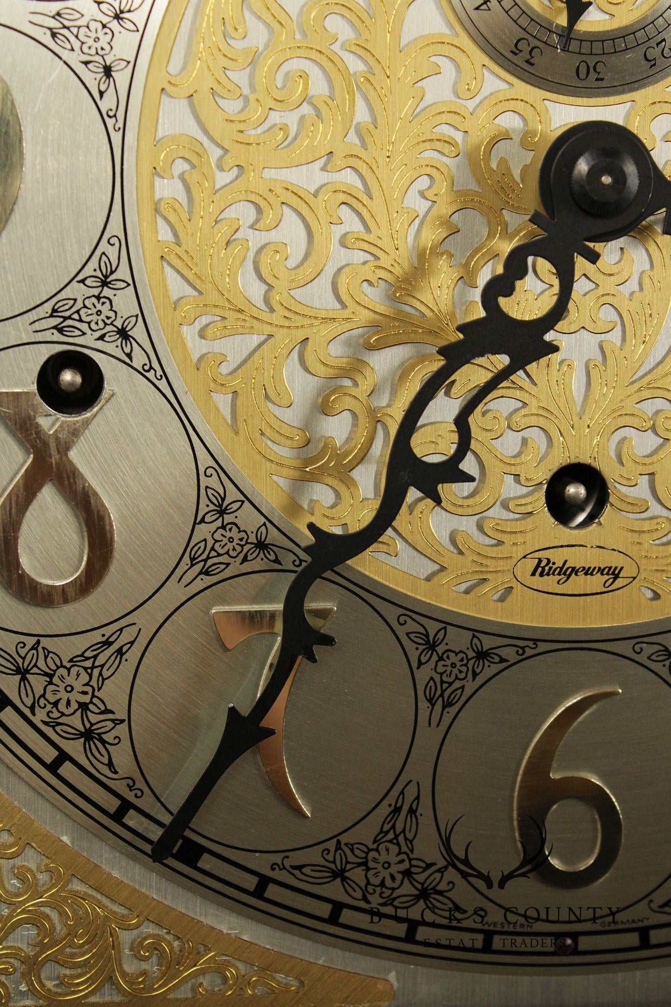 Ridgeway Winford Cherry Corner Grandfather Clock
