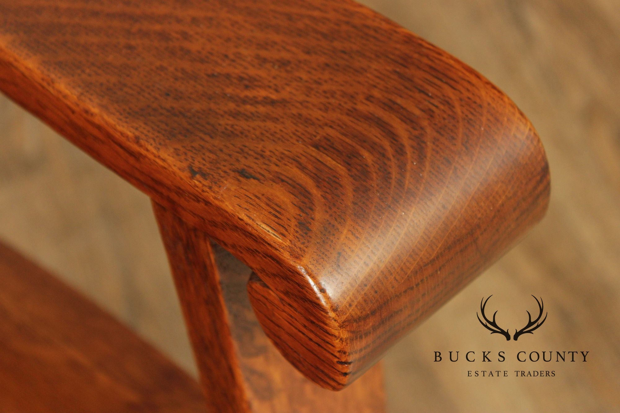 Antique Mission Oak Rocking Chair