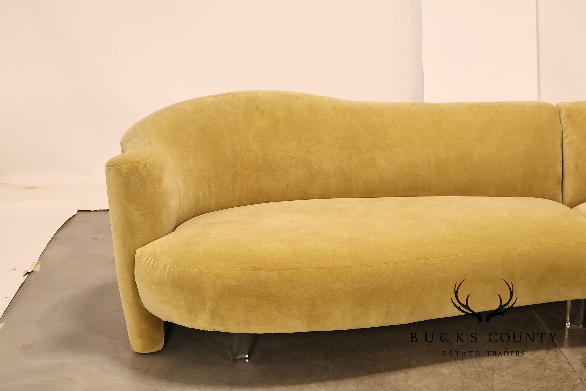 Vladimir Kagan Sculptural Curved Sectional Sofa