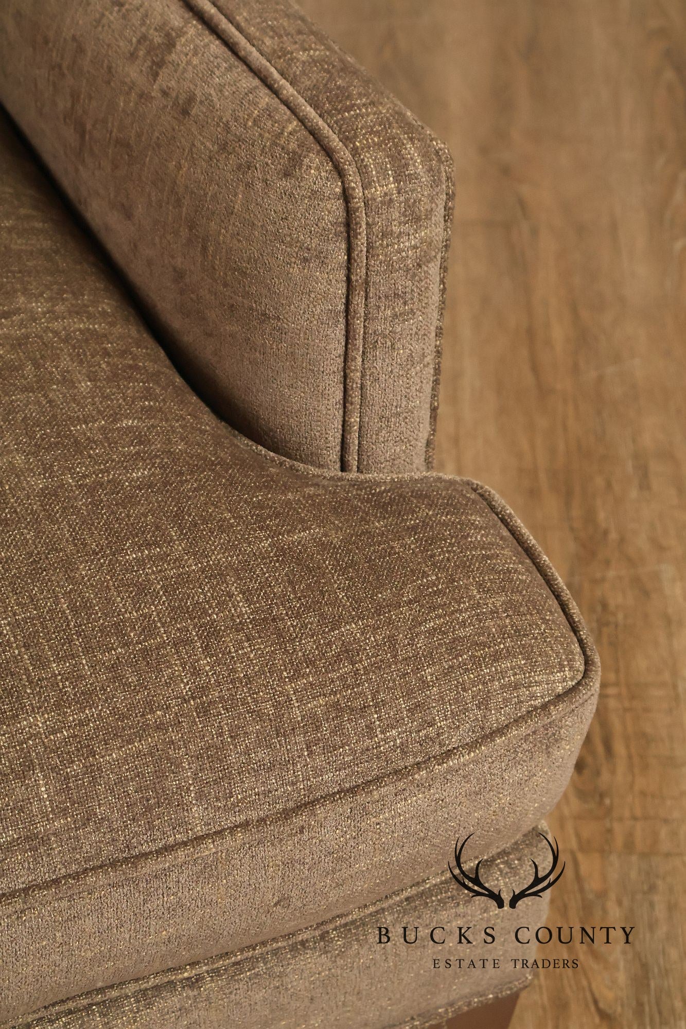 Hickory White Transitional Style Pair of High Back Wing Chairs
