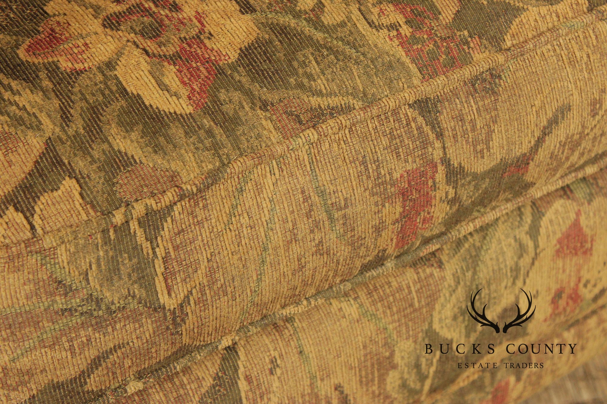 Thomasville Channel-Back Upholstered Lounge Chair