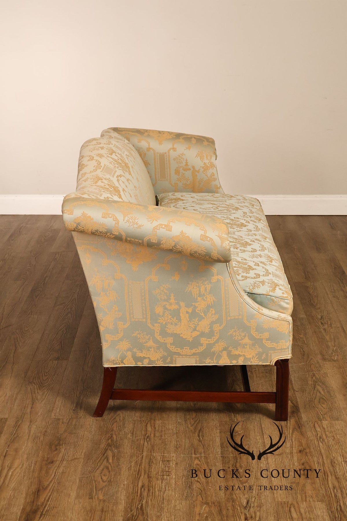 Hickory Chair Chippendale Style Mahogany Sofa