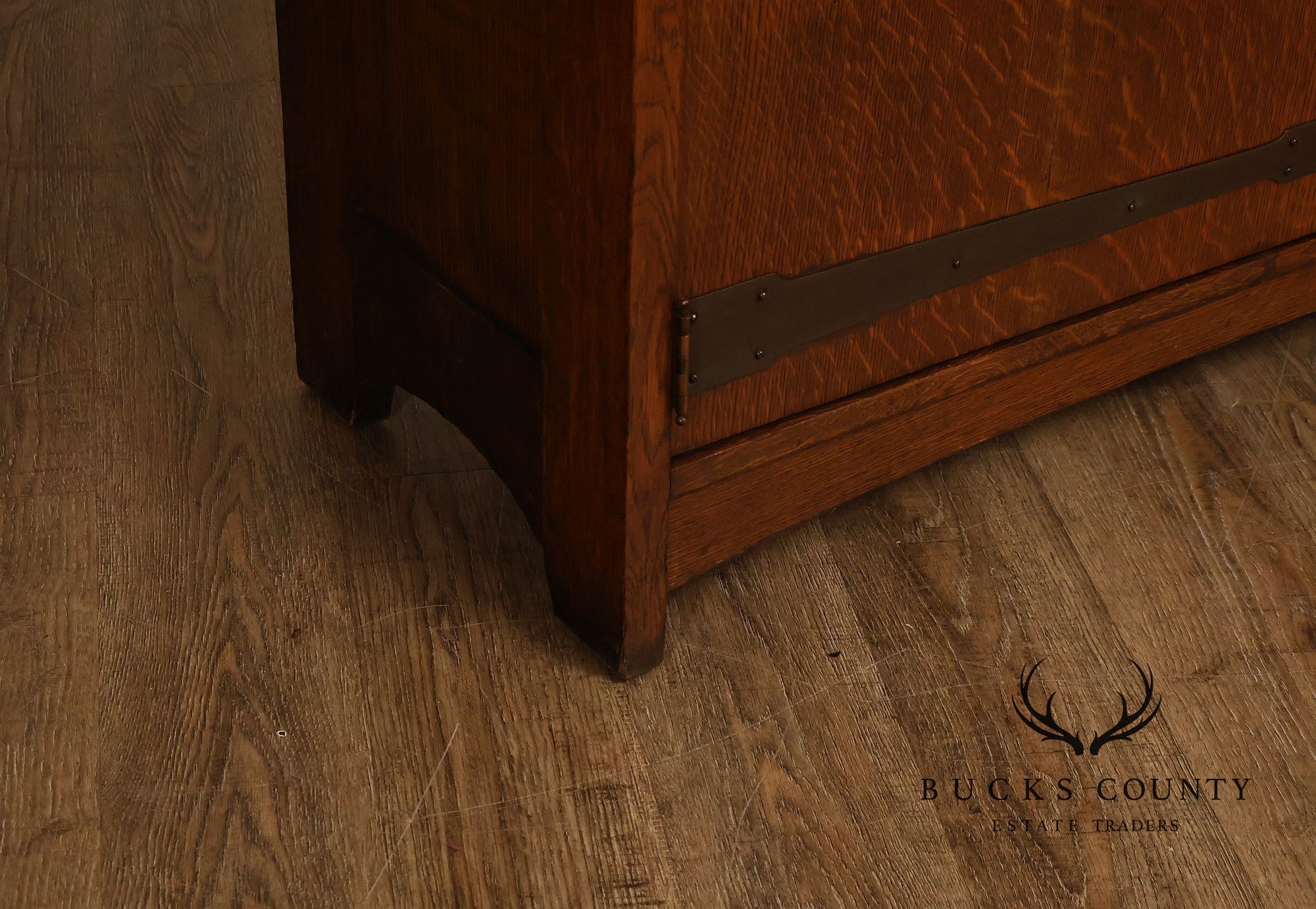 Antique L. & J.G. Stickley Mission Oak China Cabinet No. 729