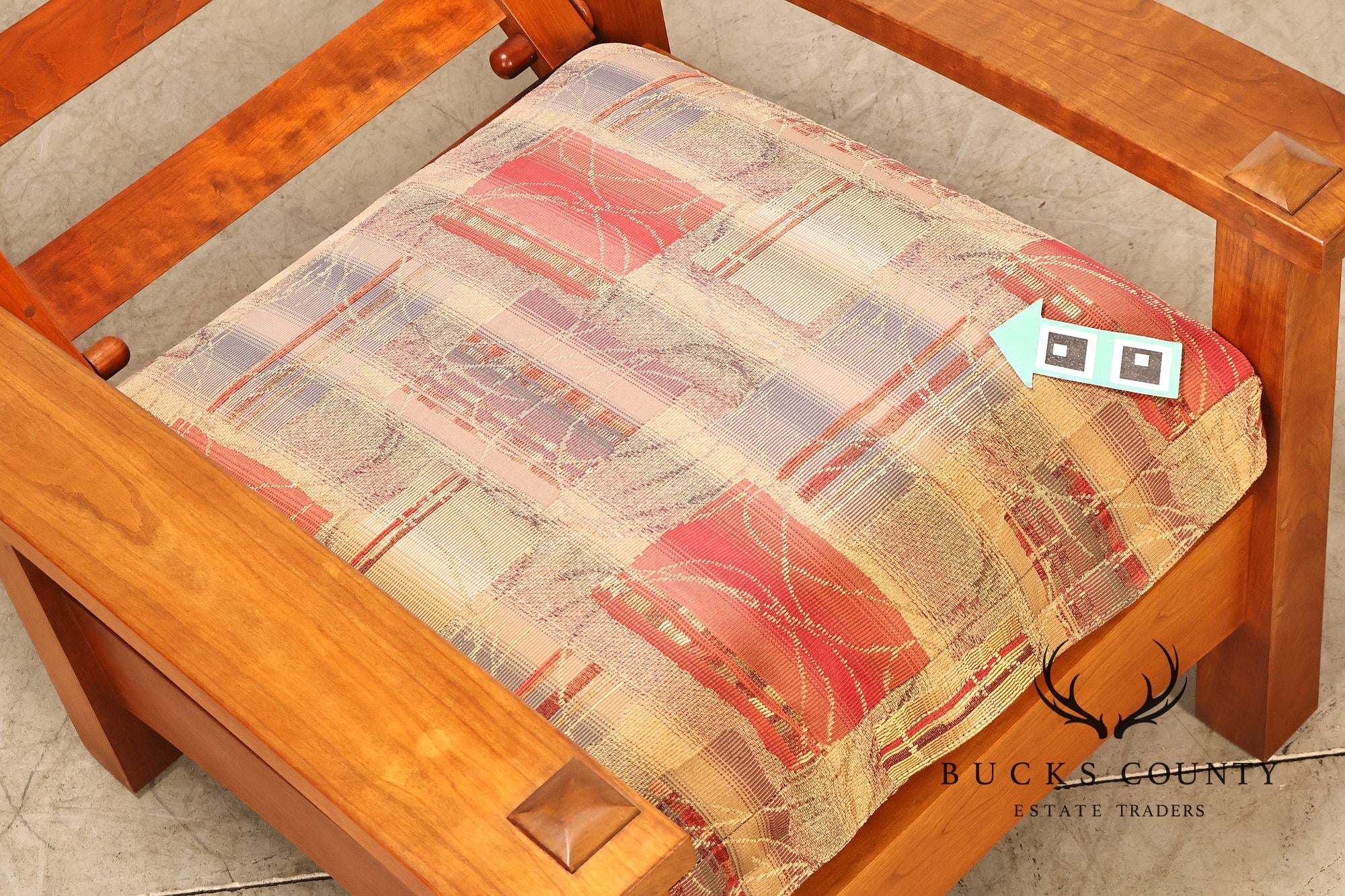 Stickley Mission Collection Cherry "Gus" Morris Chair