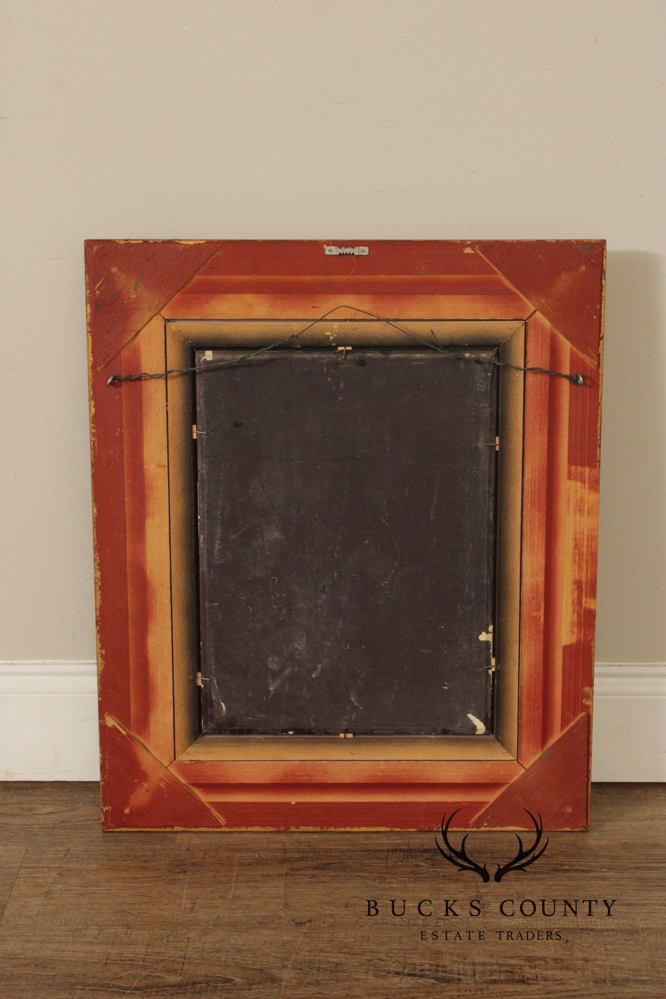 Giltwood Framed Still-Life Print, Signed