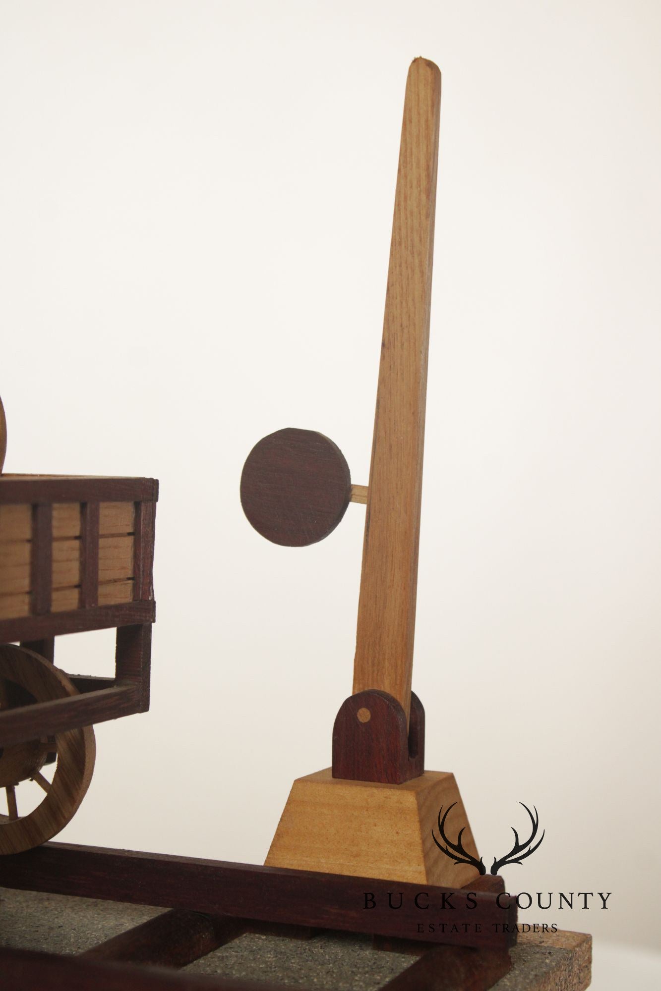 Philip Jacoby Carved Wood Model Train