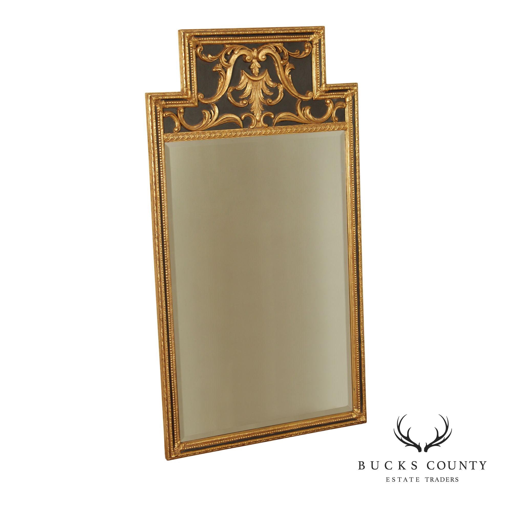 Friedman Brothers 'Malabar' Partial Gilt Frame Wall Mirror