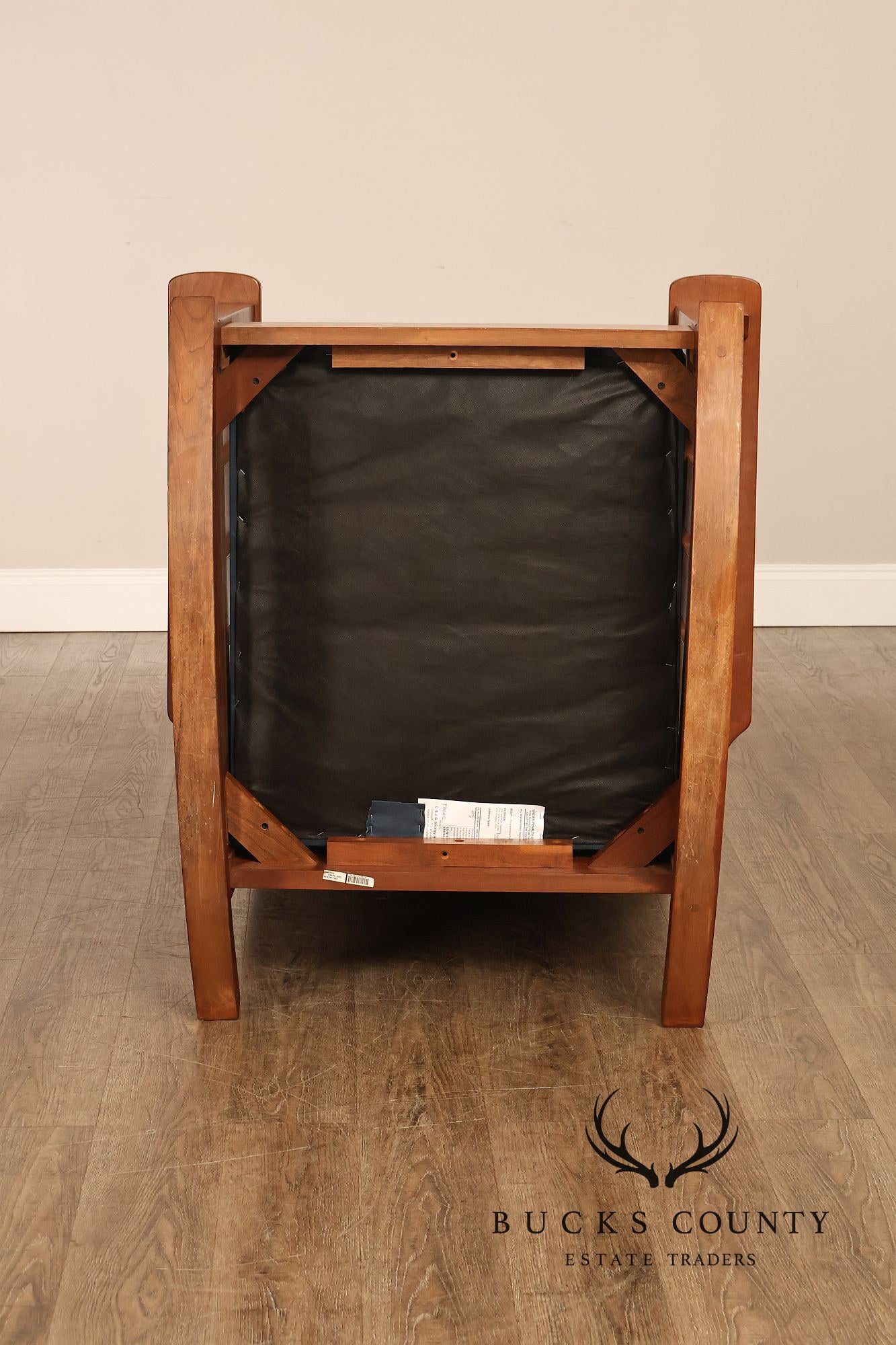 Stickley Mission Collection Cherry and Leather Rocker