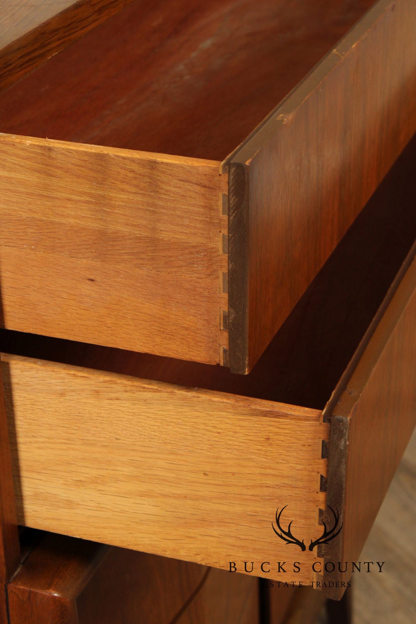United Furniture Mid Century Modern Walnut High Chest