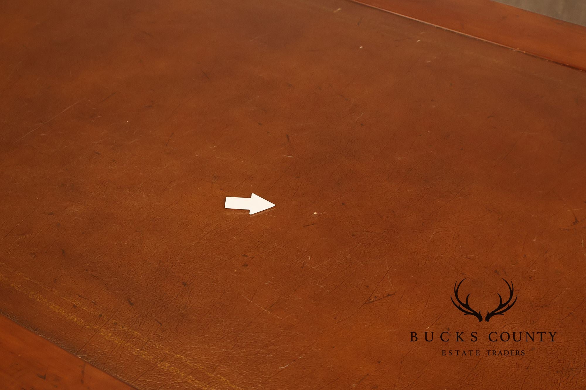 Sligh Traditional Style Leather Top Executive Desk