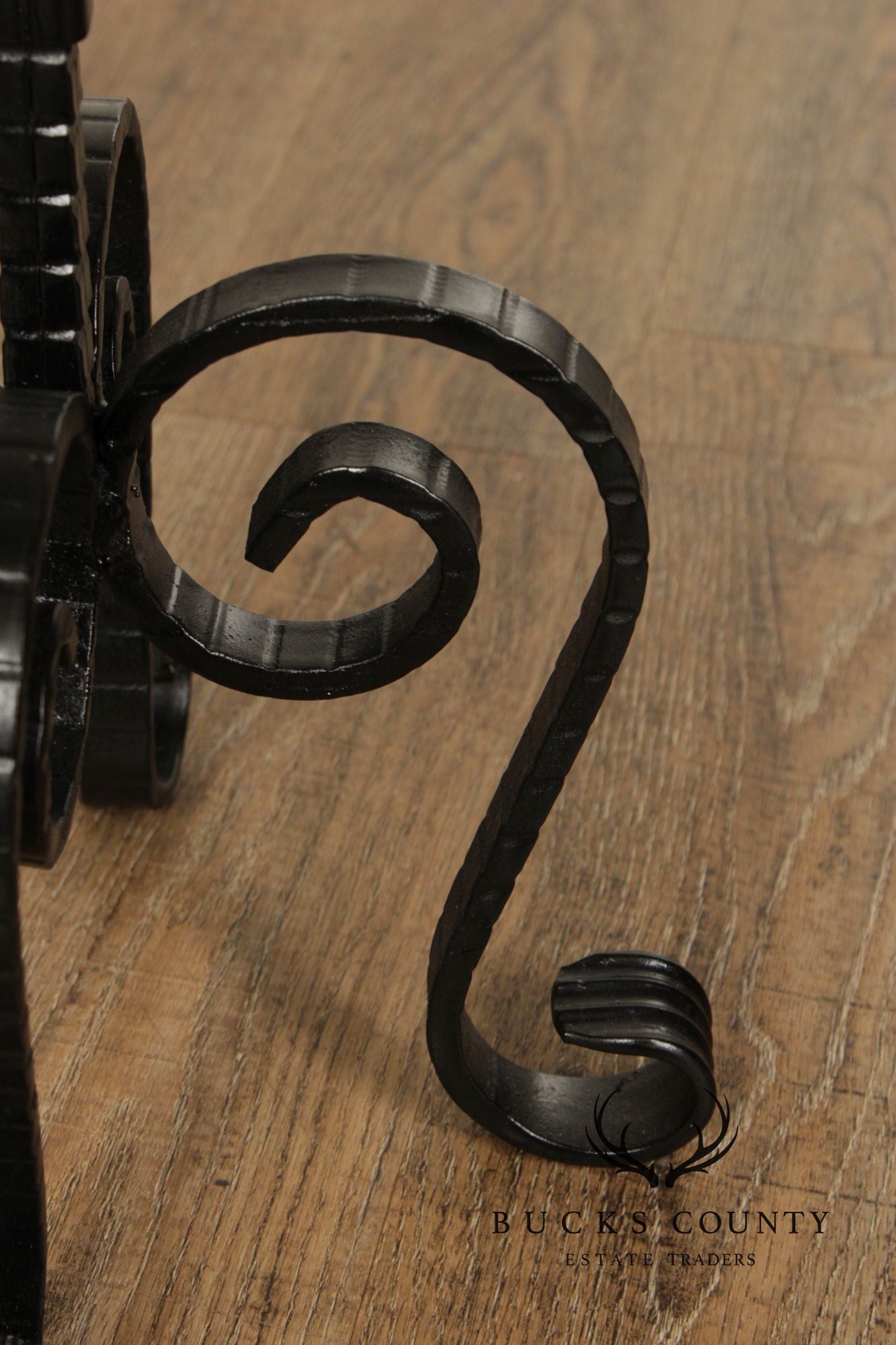 Vintage Wrought Iron Candlestand