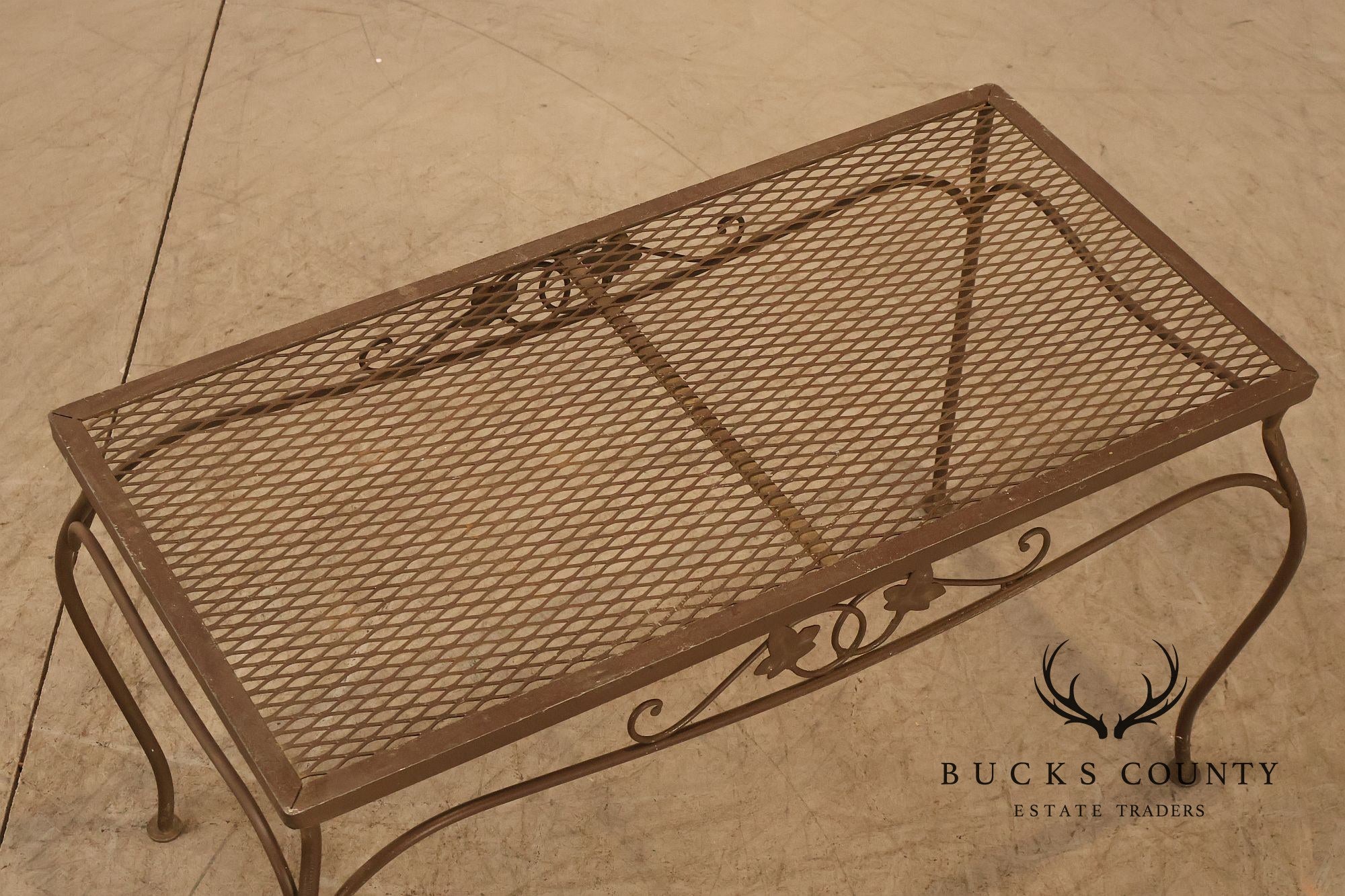 Vintage Salterini Wrought Iron 6 Piece Patio Set