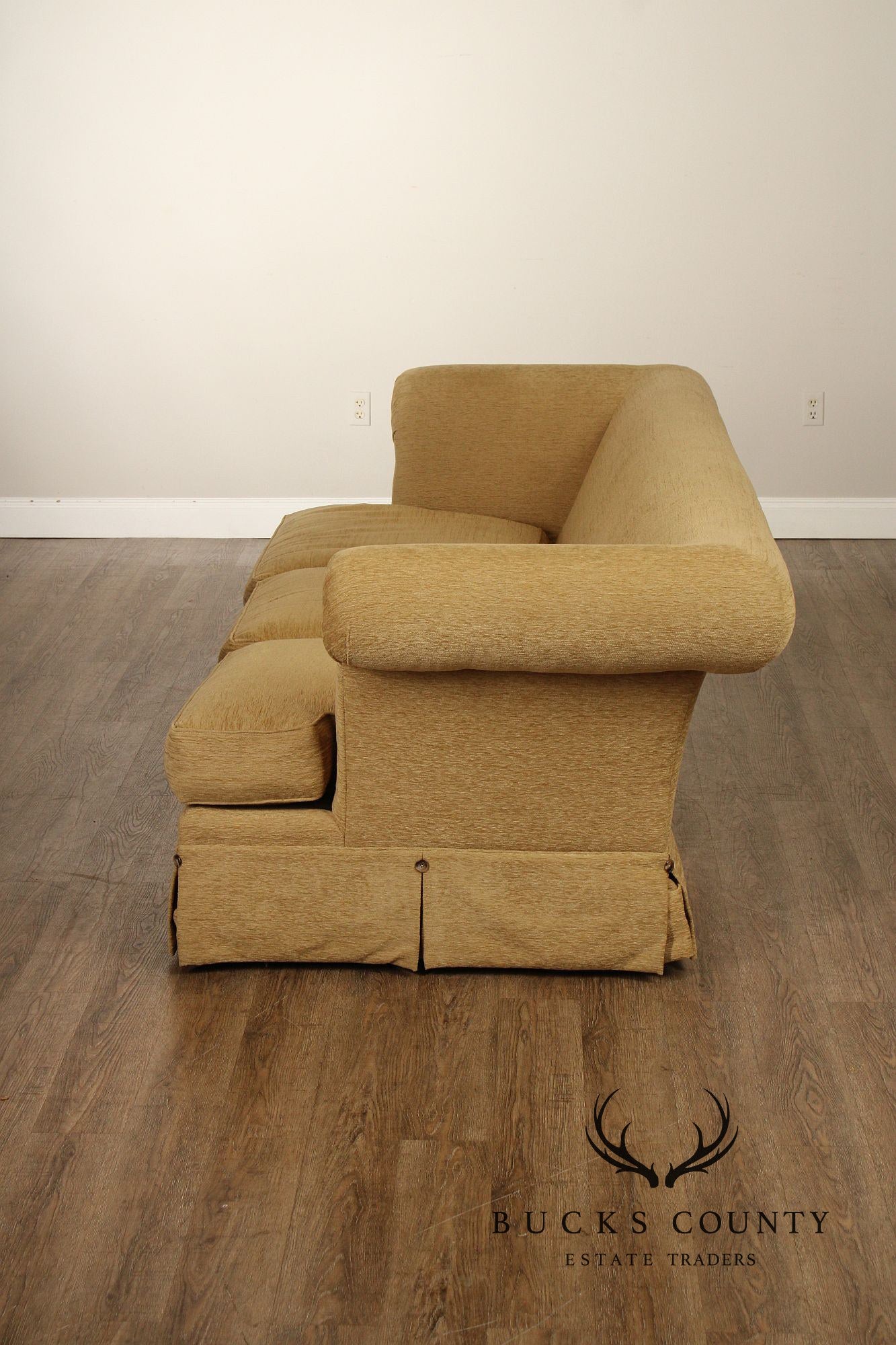 Raymond Waites For Lane Upholstery Traditional Skirted Sofa