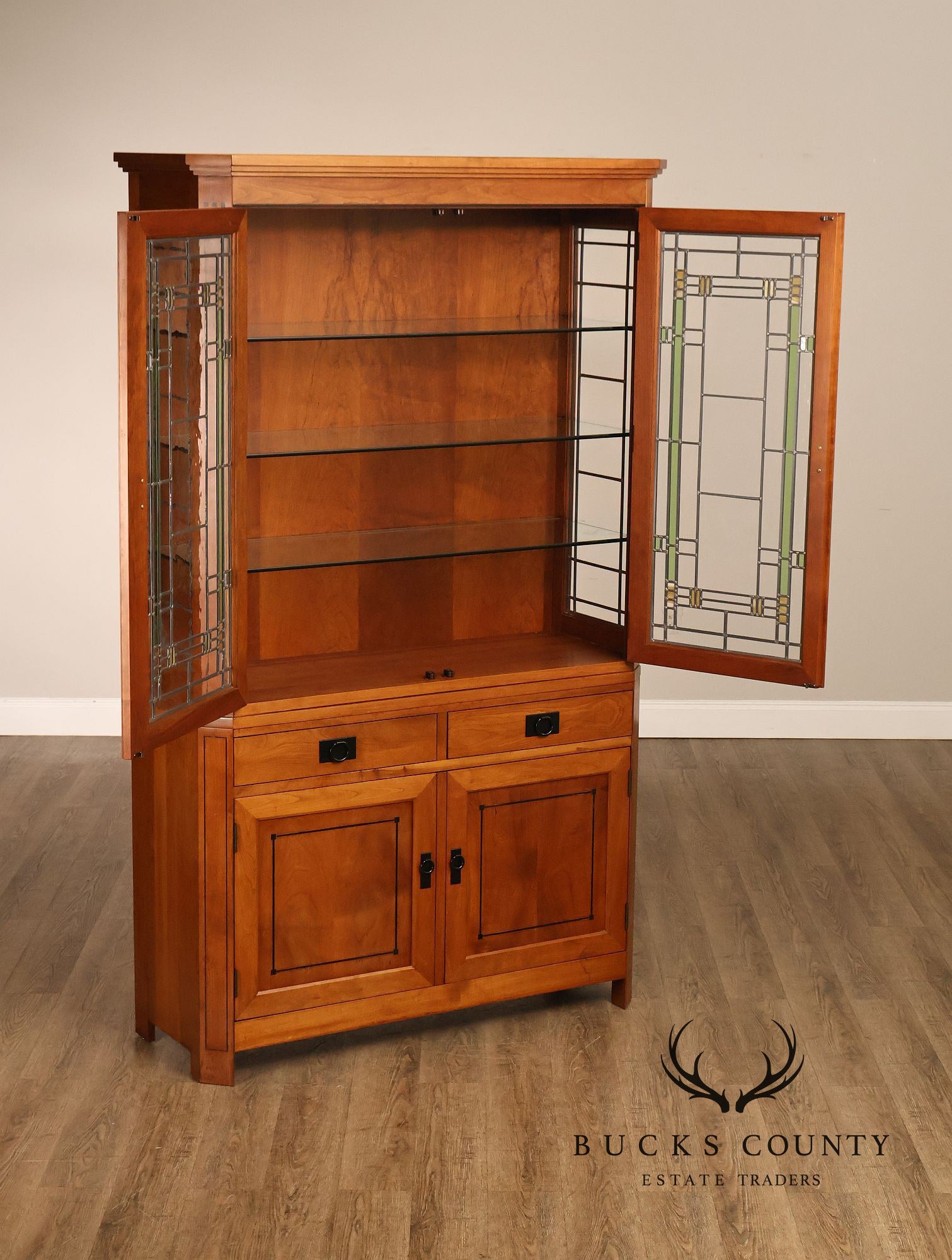 Stickley 21st Century Collection Cherry China Cabinet