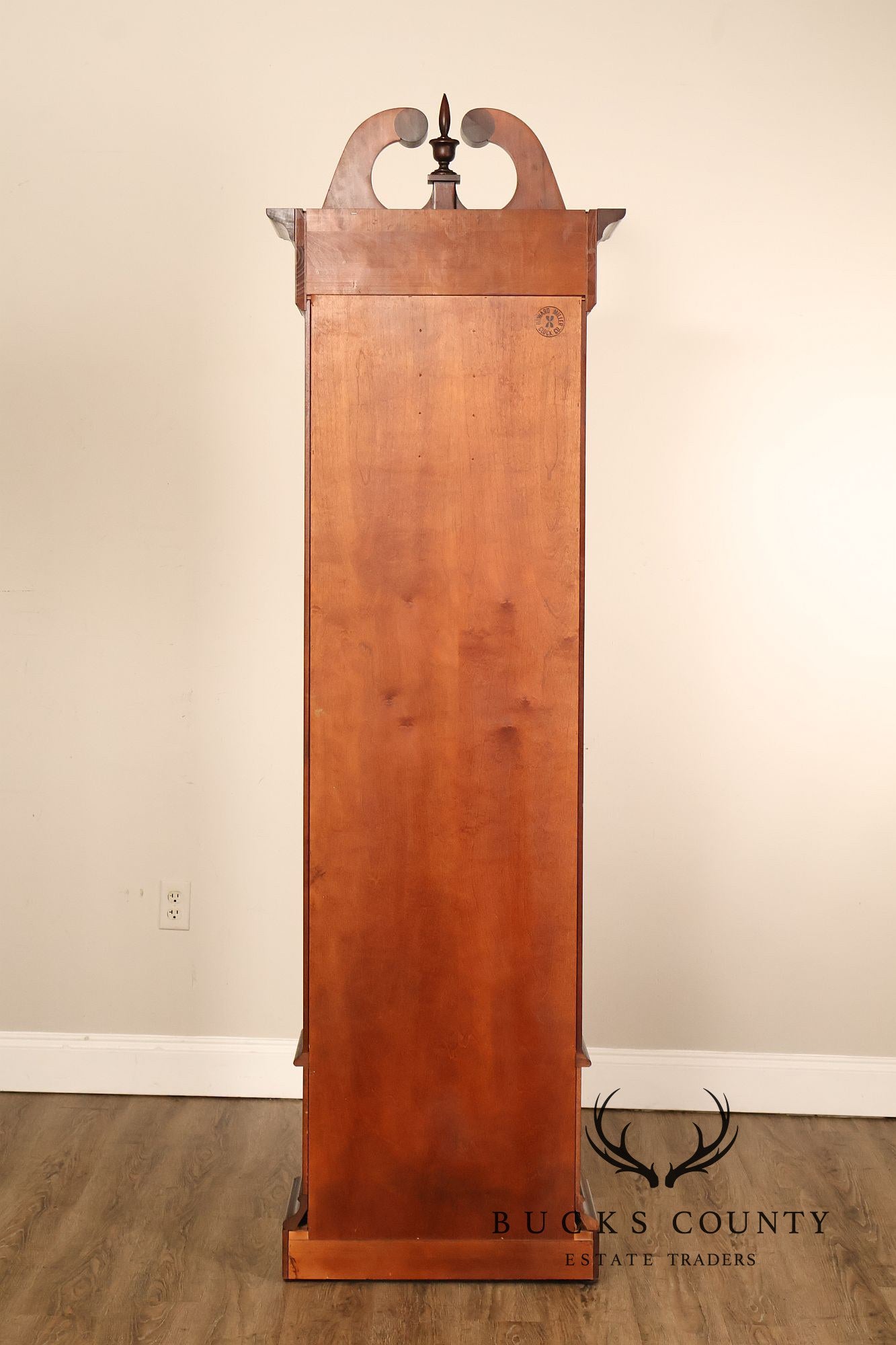 Howard Millar 3 Weight Pedalium Nautical Themed Grandfather Clock