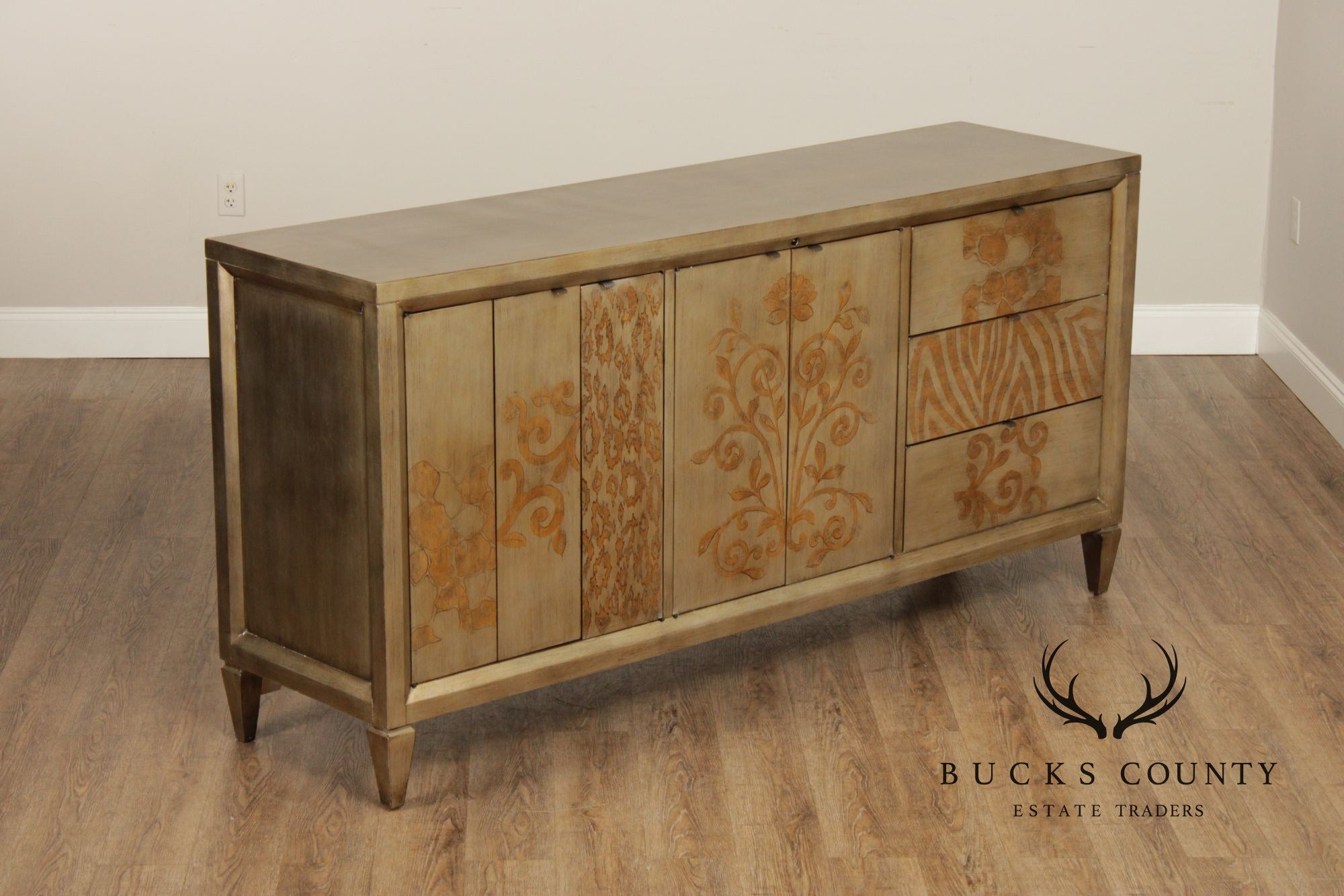 Hooker 'Sanctuary' Painted Sideboard or Media Console