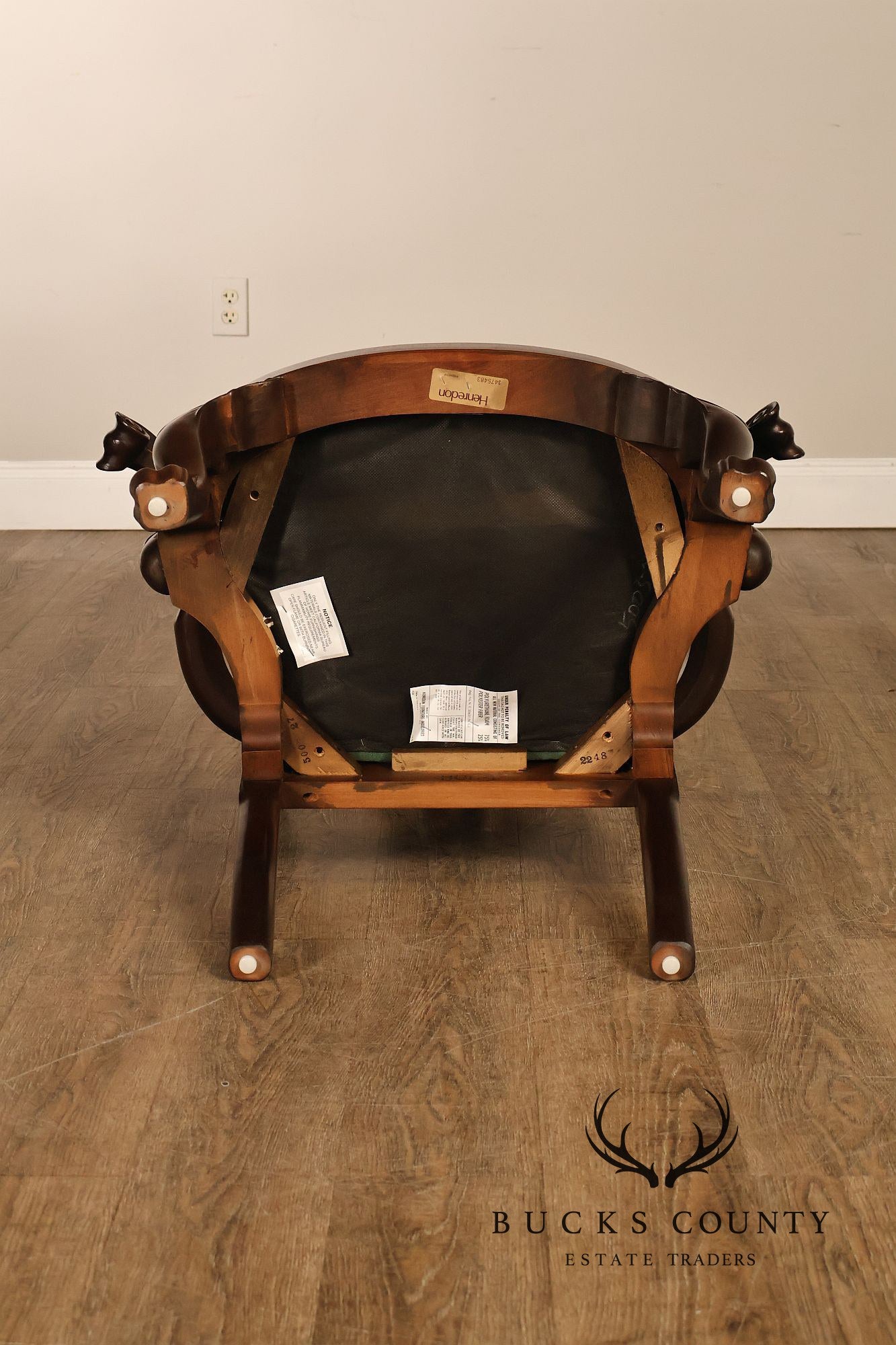 Henredon 'Rittenhouse Square' Set of Six Mahogany Dining Chairs