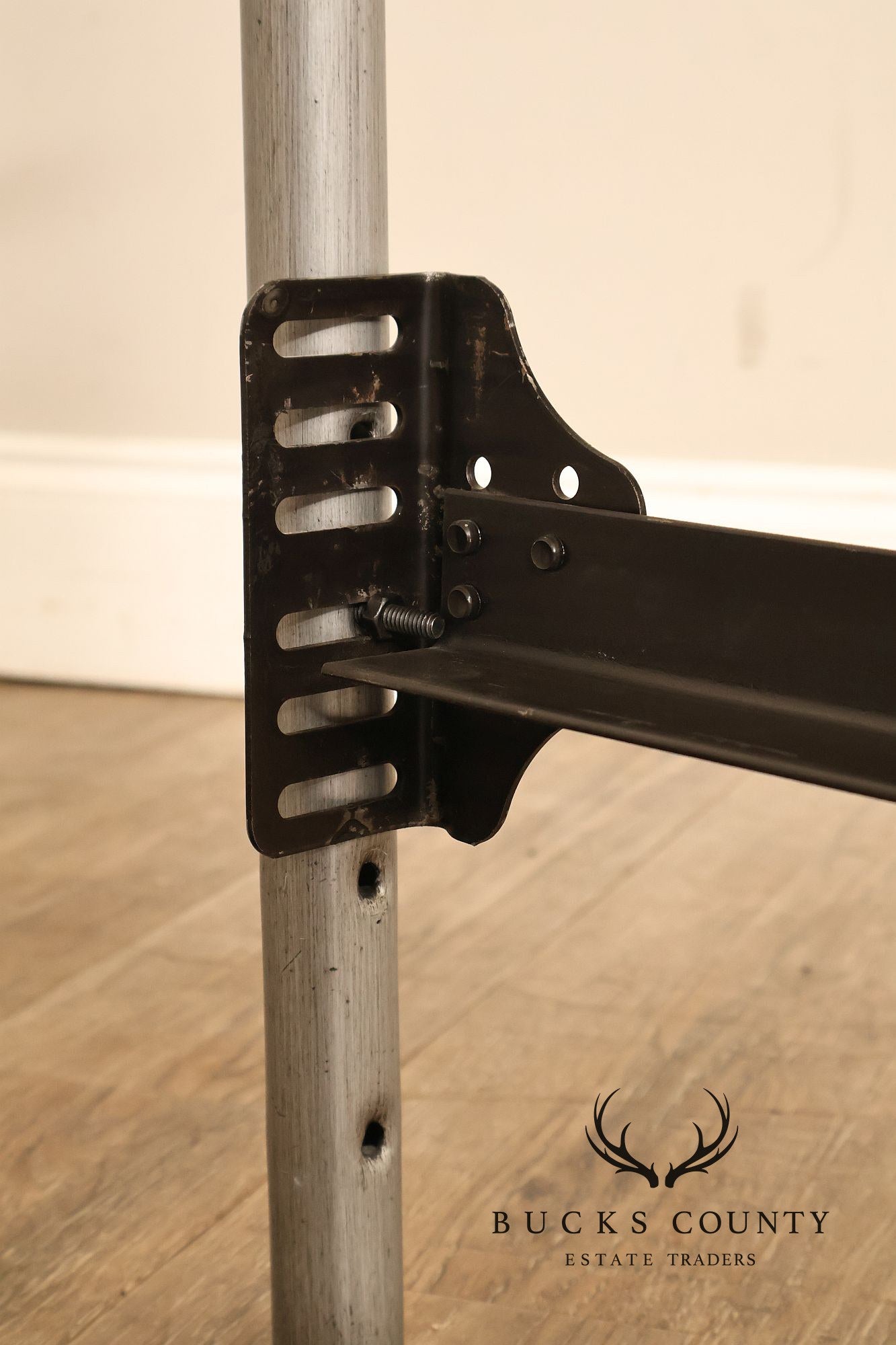 Contemporary Iron And Brass King Size Metal Bed Frame