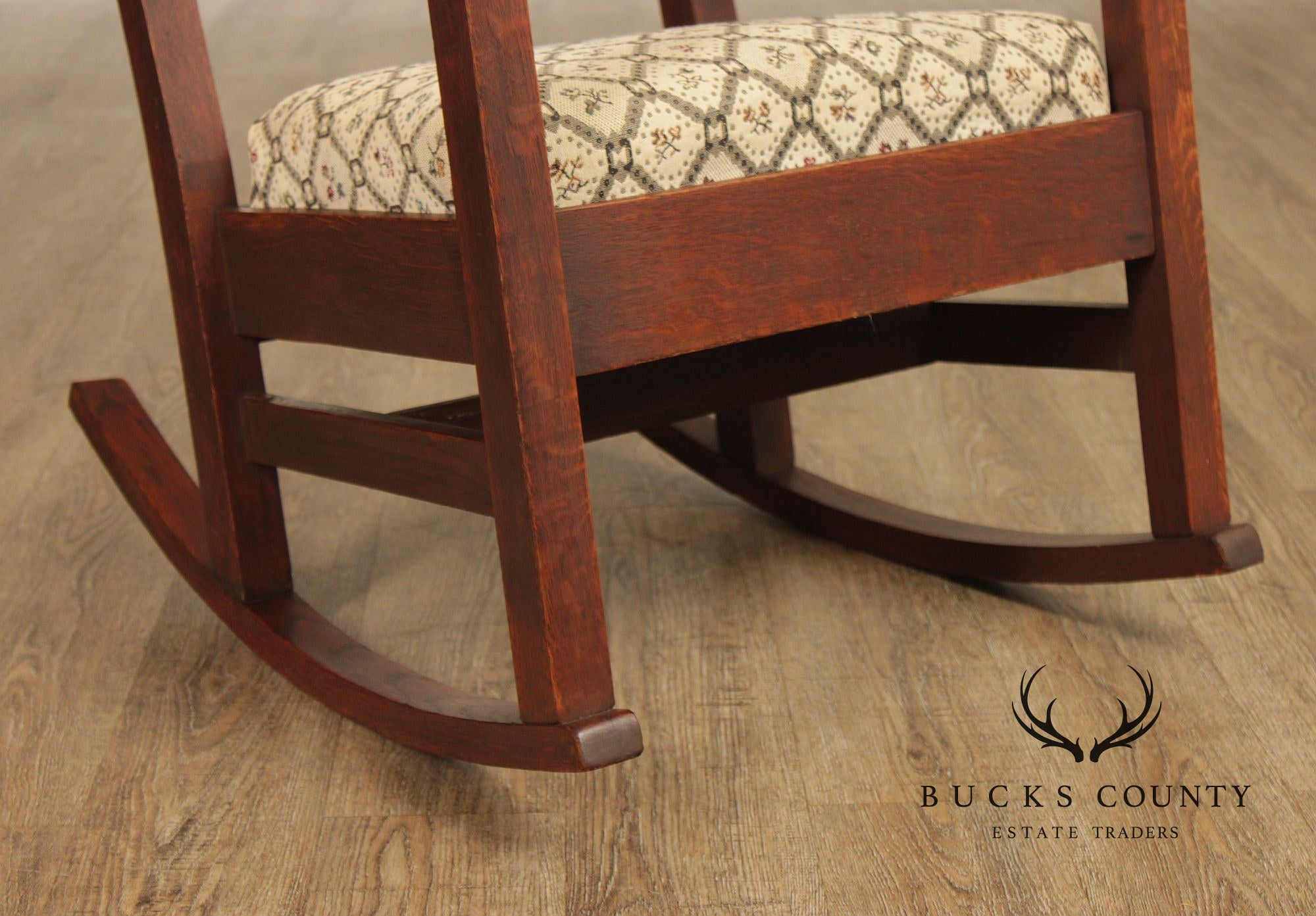 Antique Mission Oak Rocking Chair