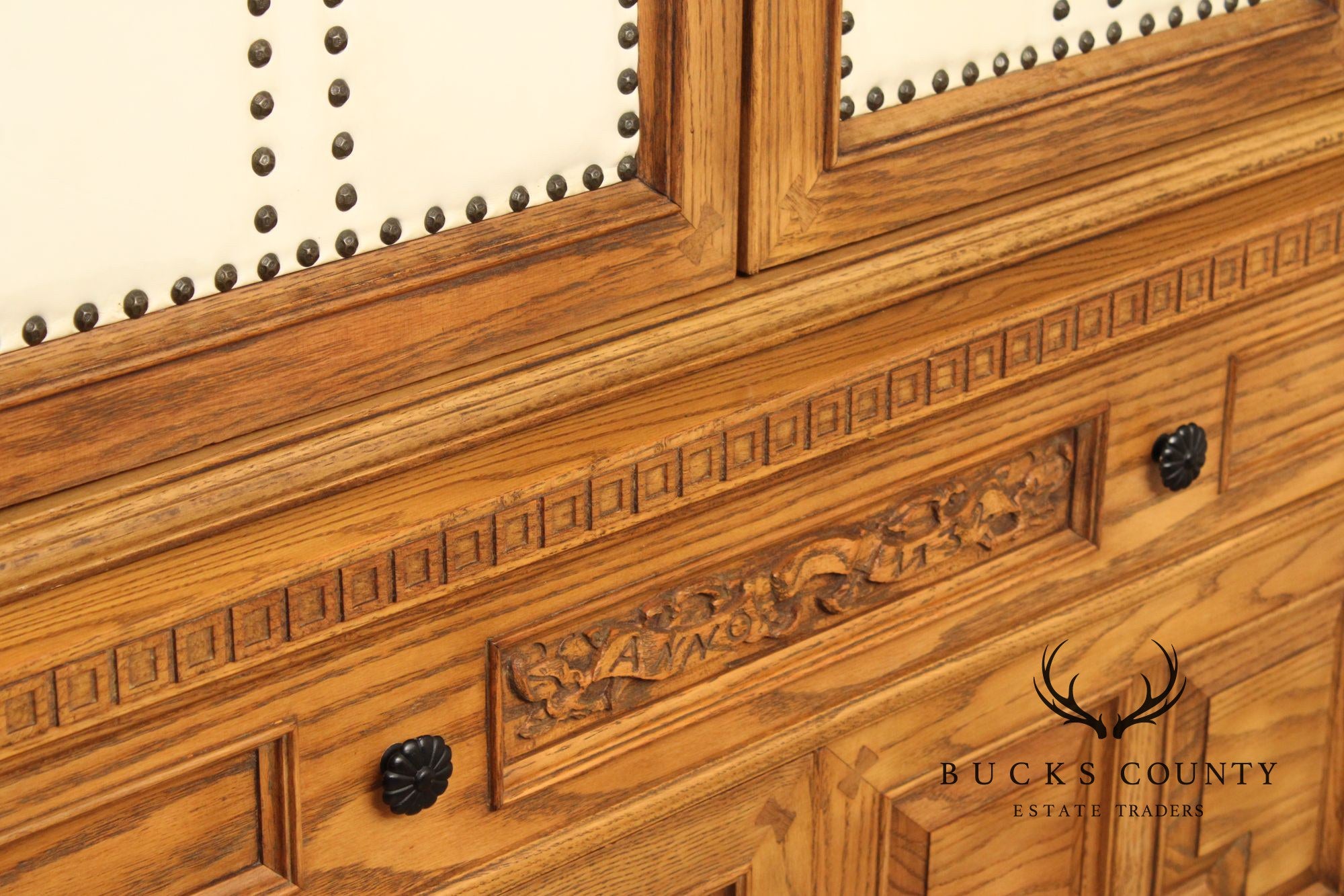 Romweber Viking Oak Vintage Two Door Cabinet